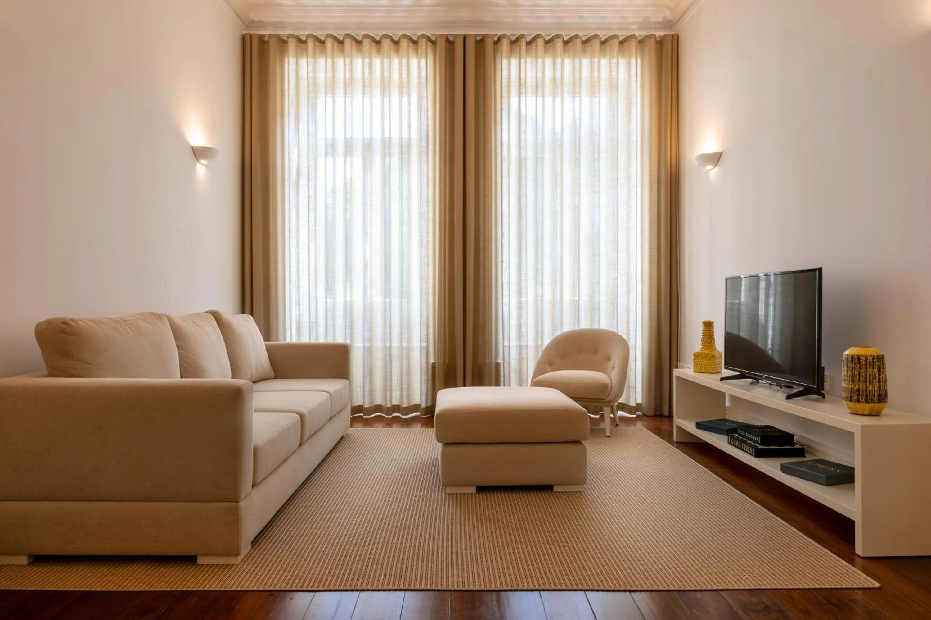 Living room in Oporto Comfort Charming Cedofeita - Free Parking