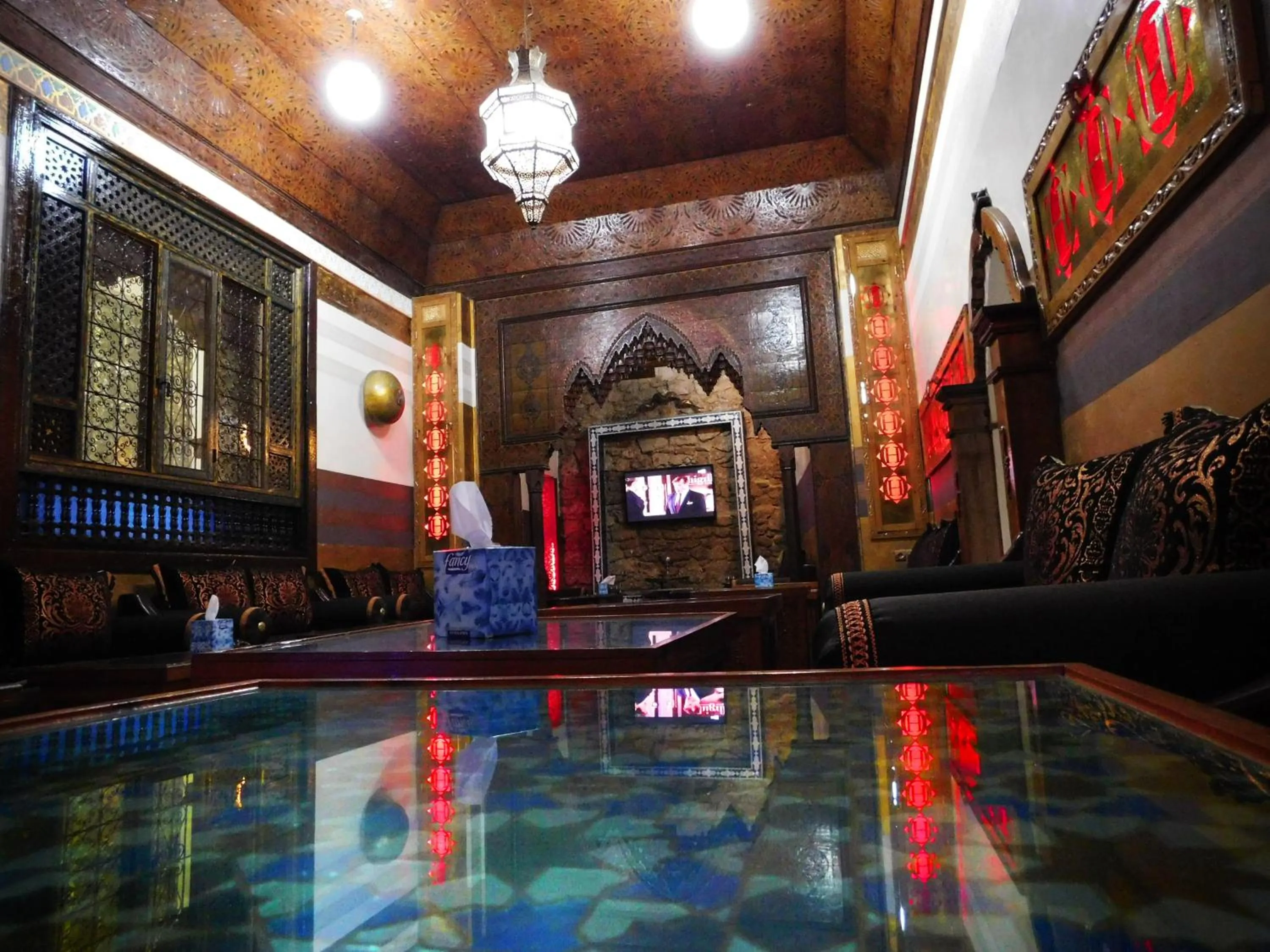 Lobby or reception in Hotel des Oudaias