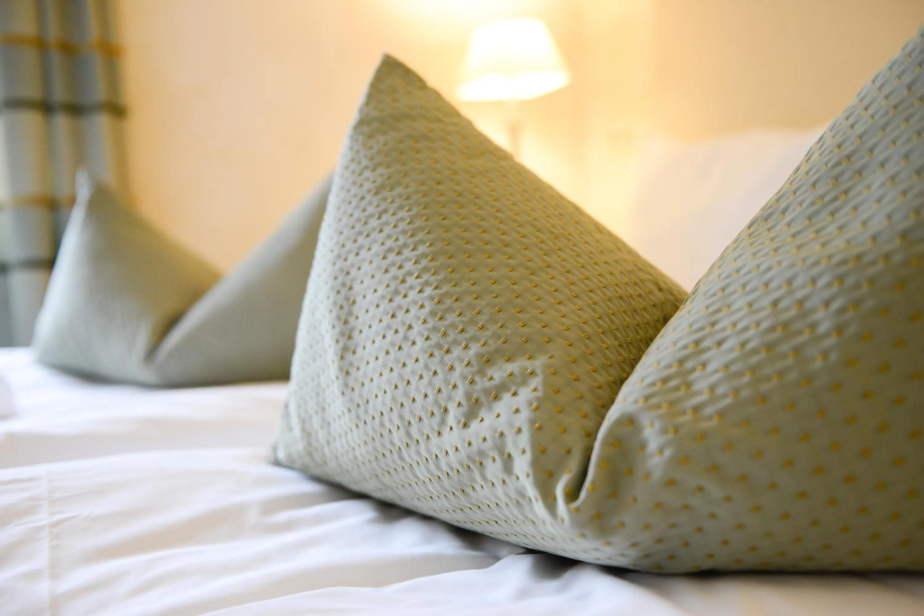 Decorative detail, Bed in Wegermann`s BIO-Landhaus im Wodantal