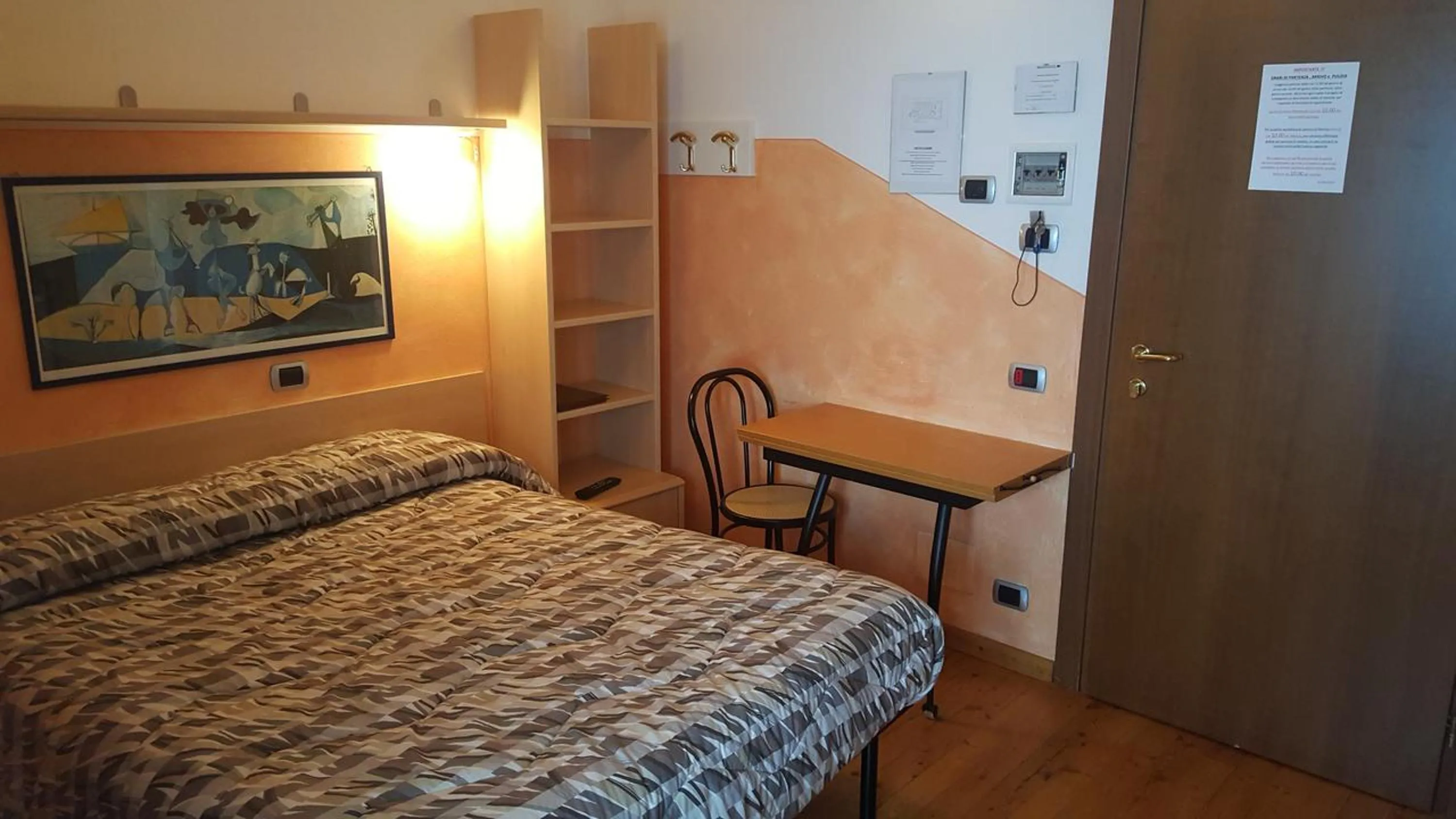 Bed in La Baita D'Oro Ristorante Residence