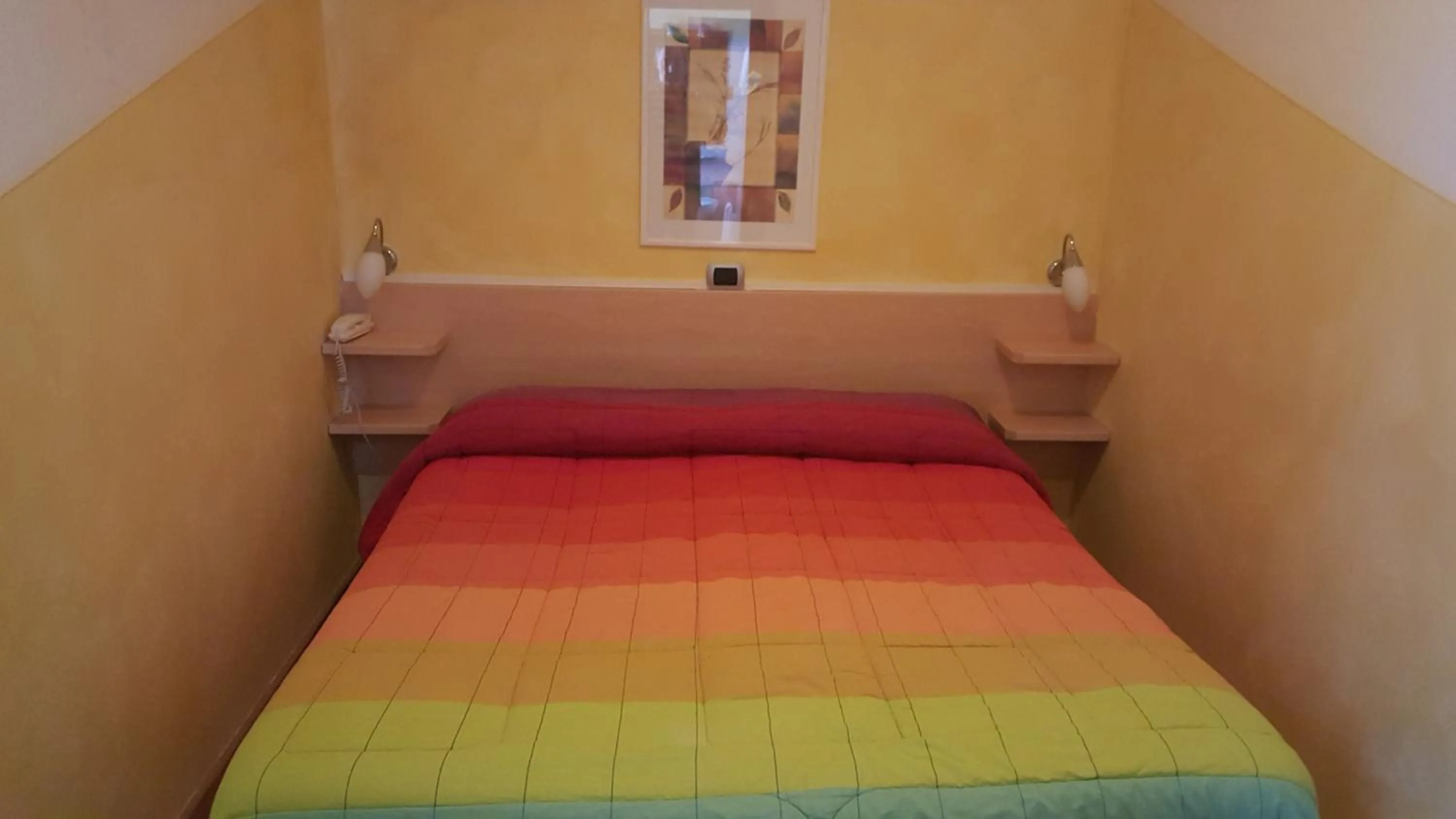 Bedroom, Bed in La Baita D'Oro Ristorante Residence