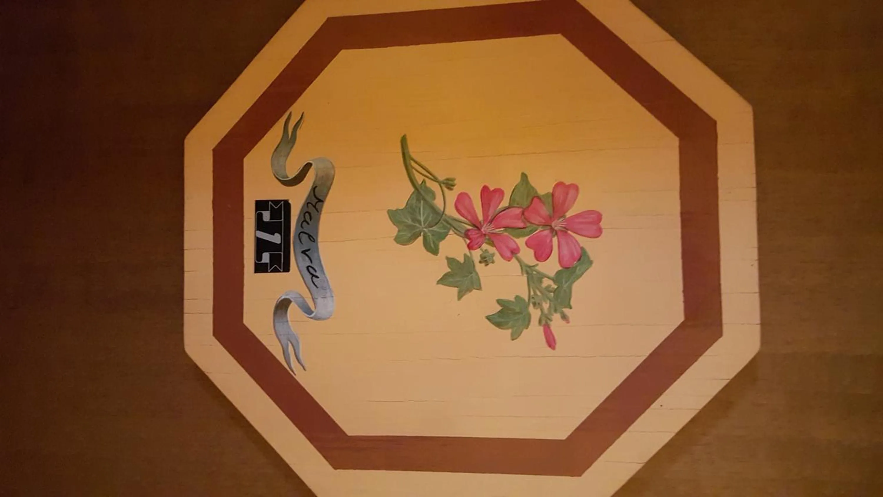 Decorative detail in La Baita D'Oro Ristorante Residence
