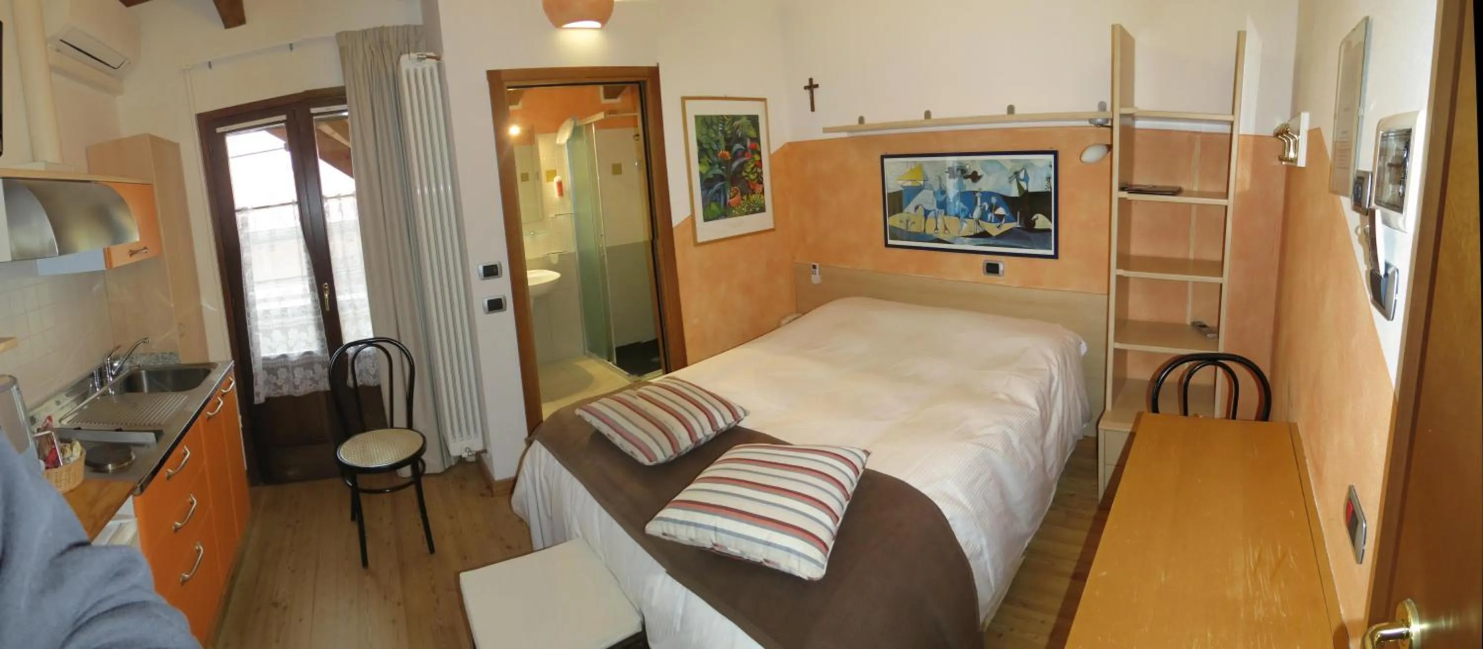 Bed in La Baita D'Oro Ristorante Residence