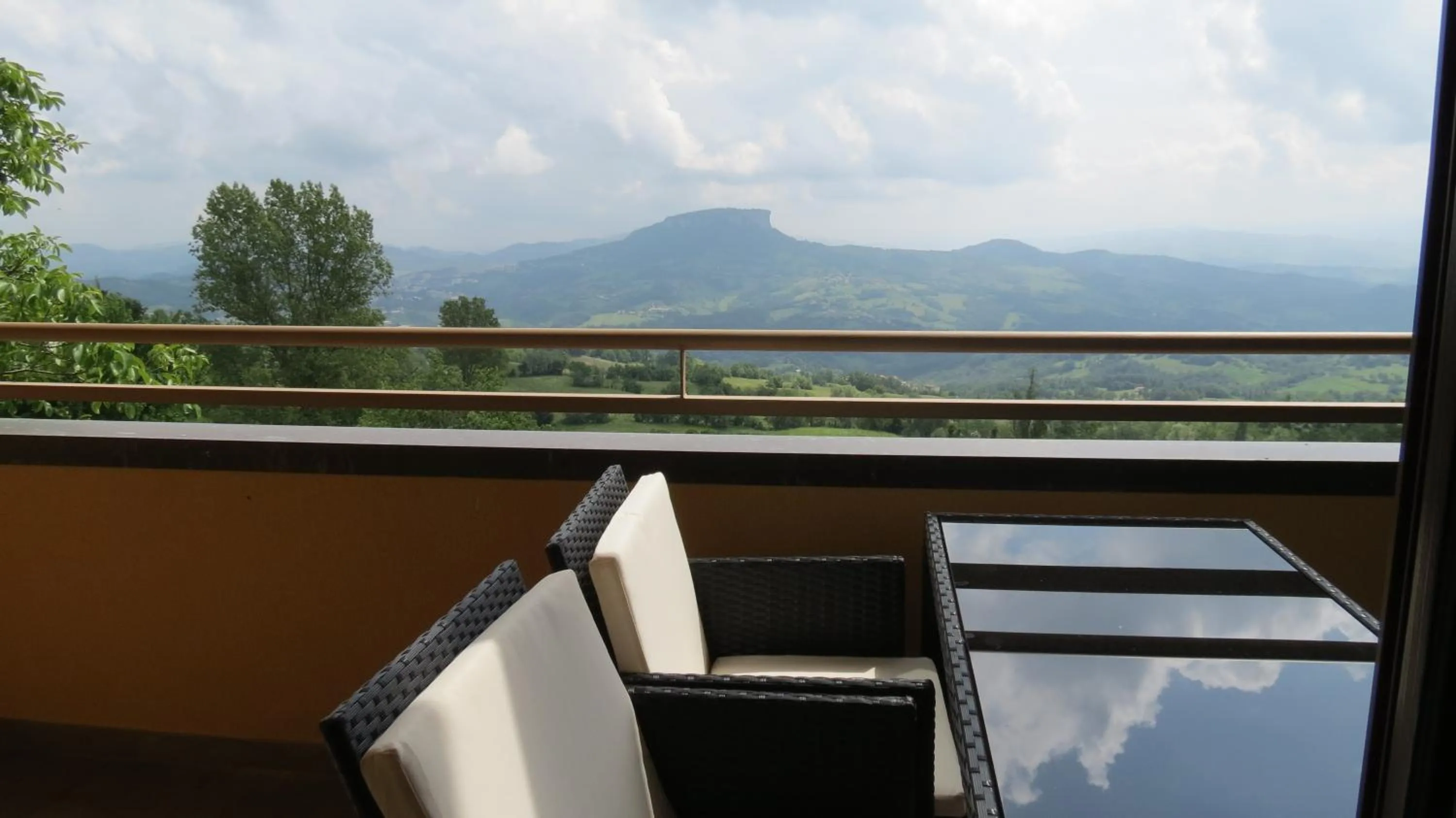 Garden view in La Baita D'Oro Ristorante Residence