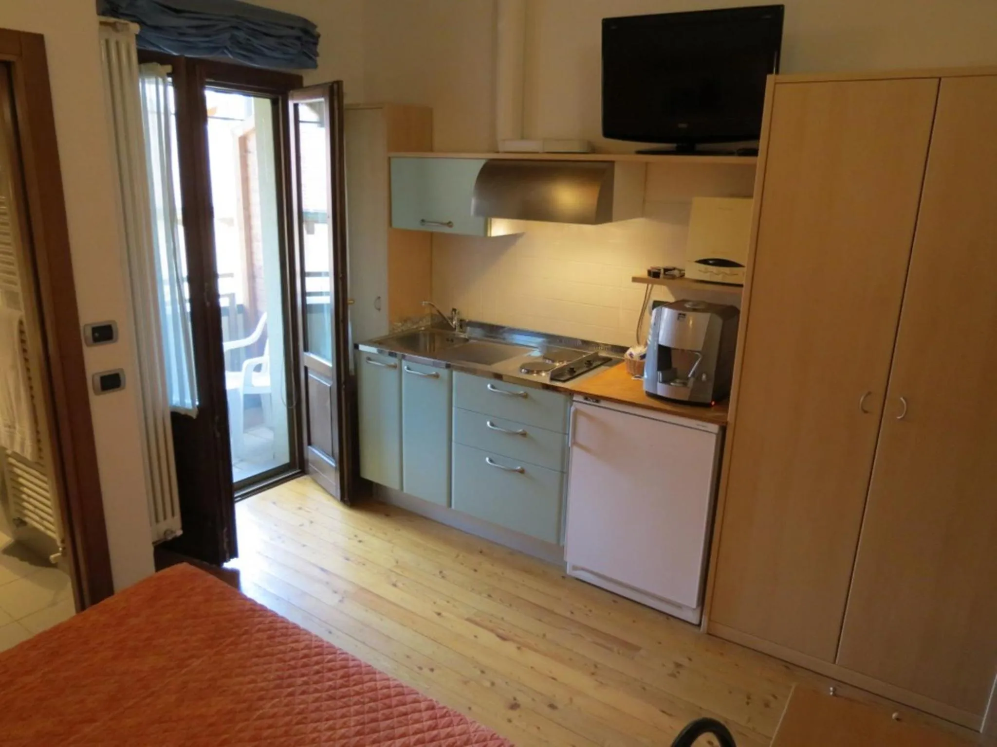 Bed in La Baita D'Oro Ristorante Residence