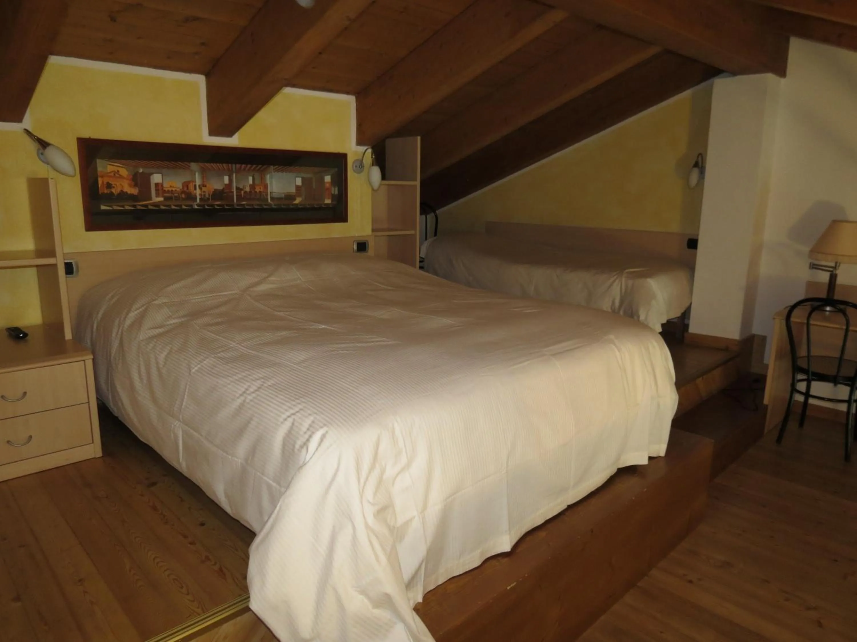 Bed in La Baita D'Oro Ristorante Residence