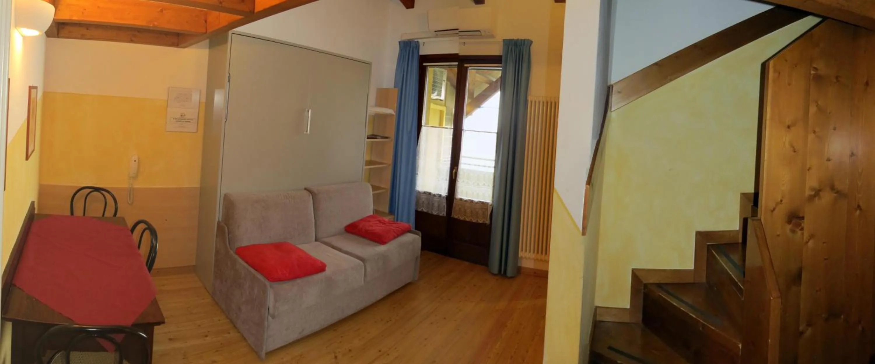 Living room in La Baita D'Oro Ristorante Residence