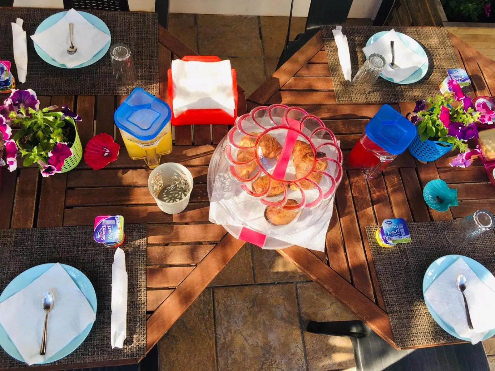 Italian breakfast in B&B Macchia Mediterranea