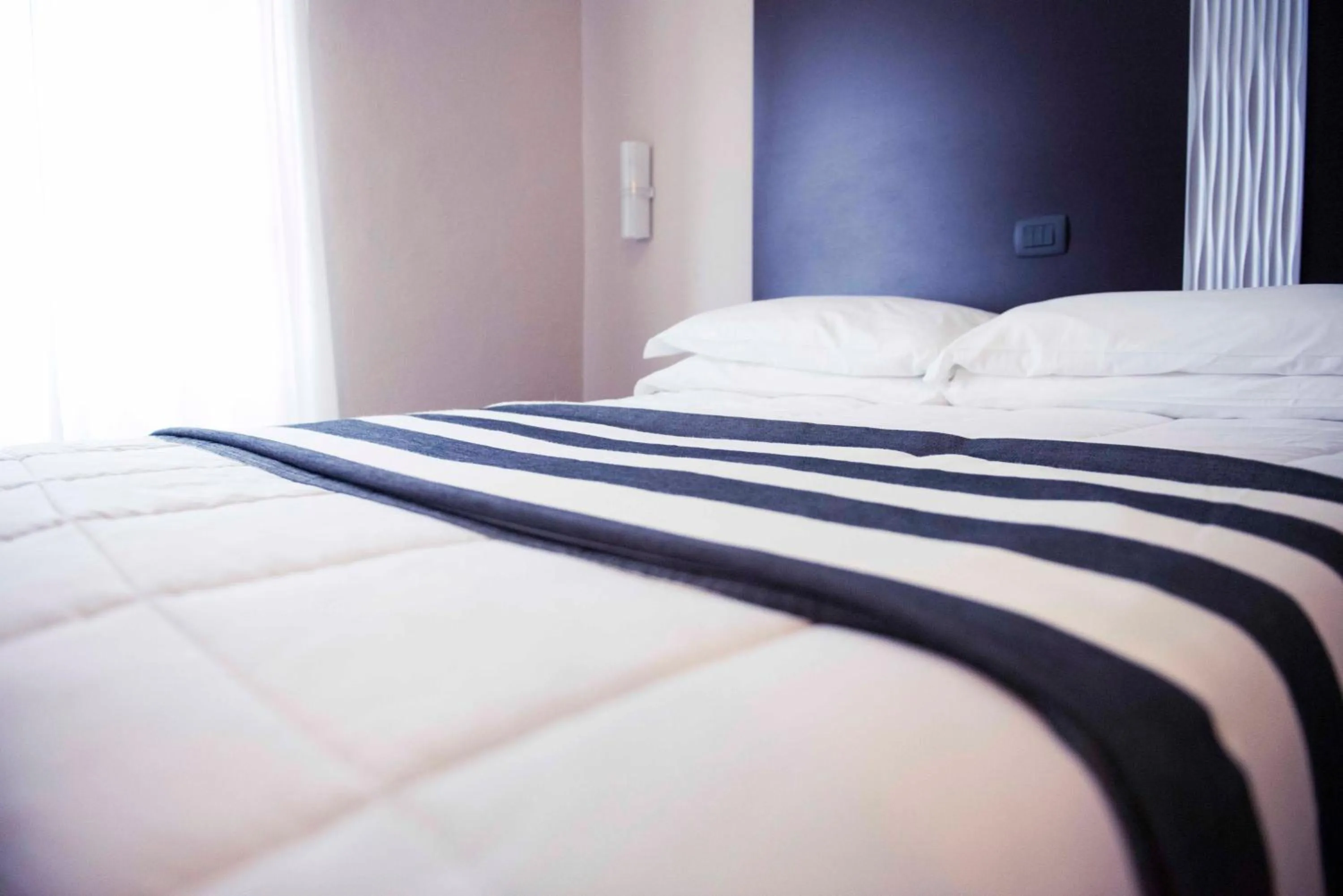 Bed in Hotel Principe