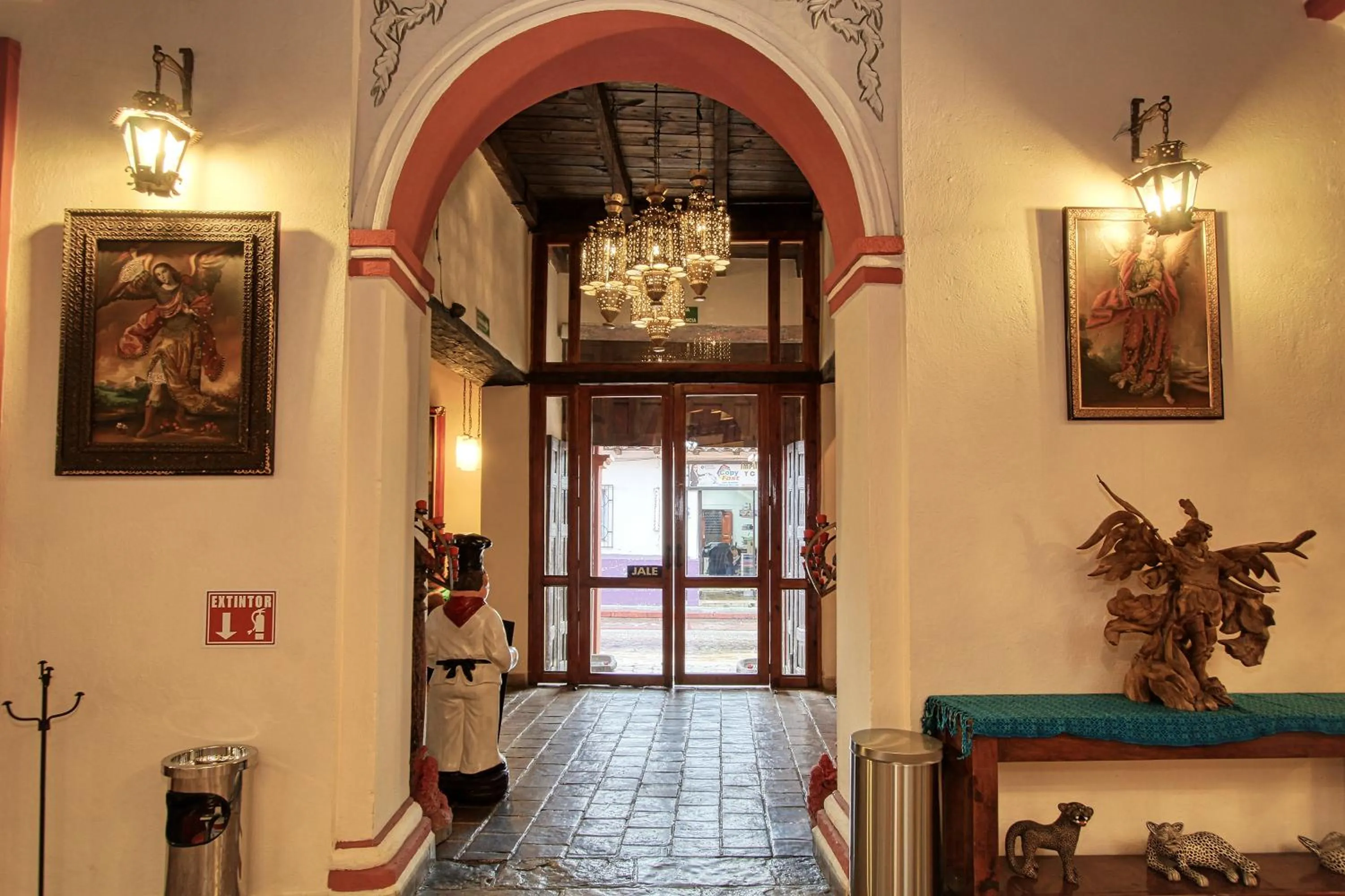 Lobby or reception in Hotel San Marcos