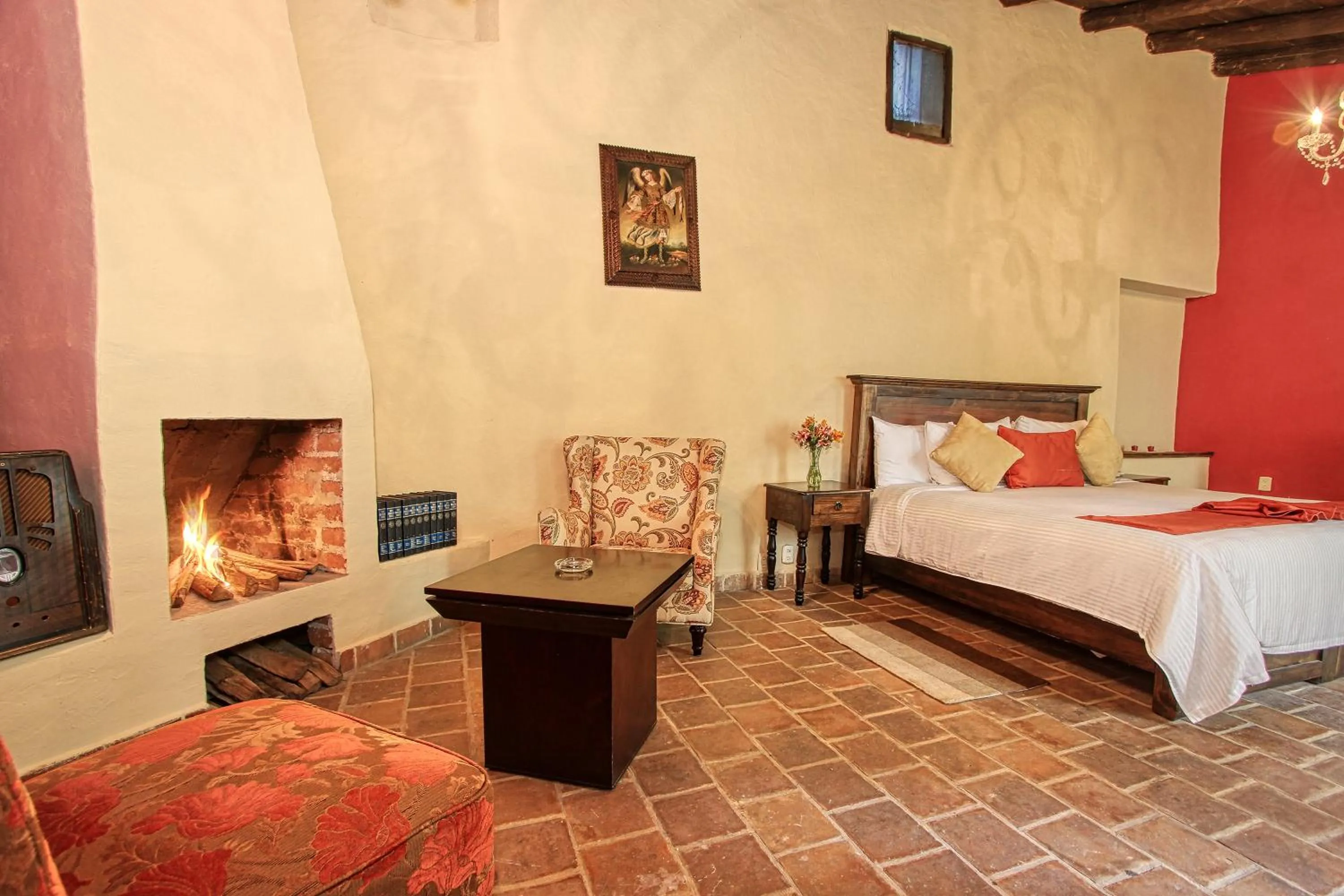 Photo of the whole room, Bed in Hotel San Marcos