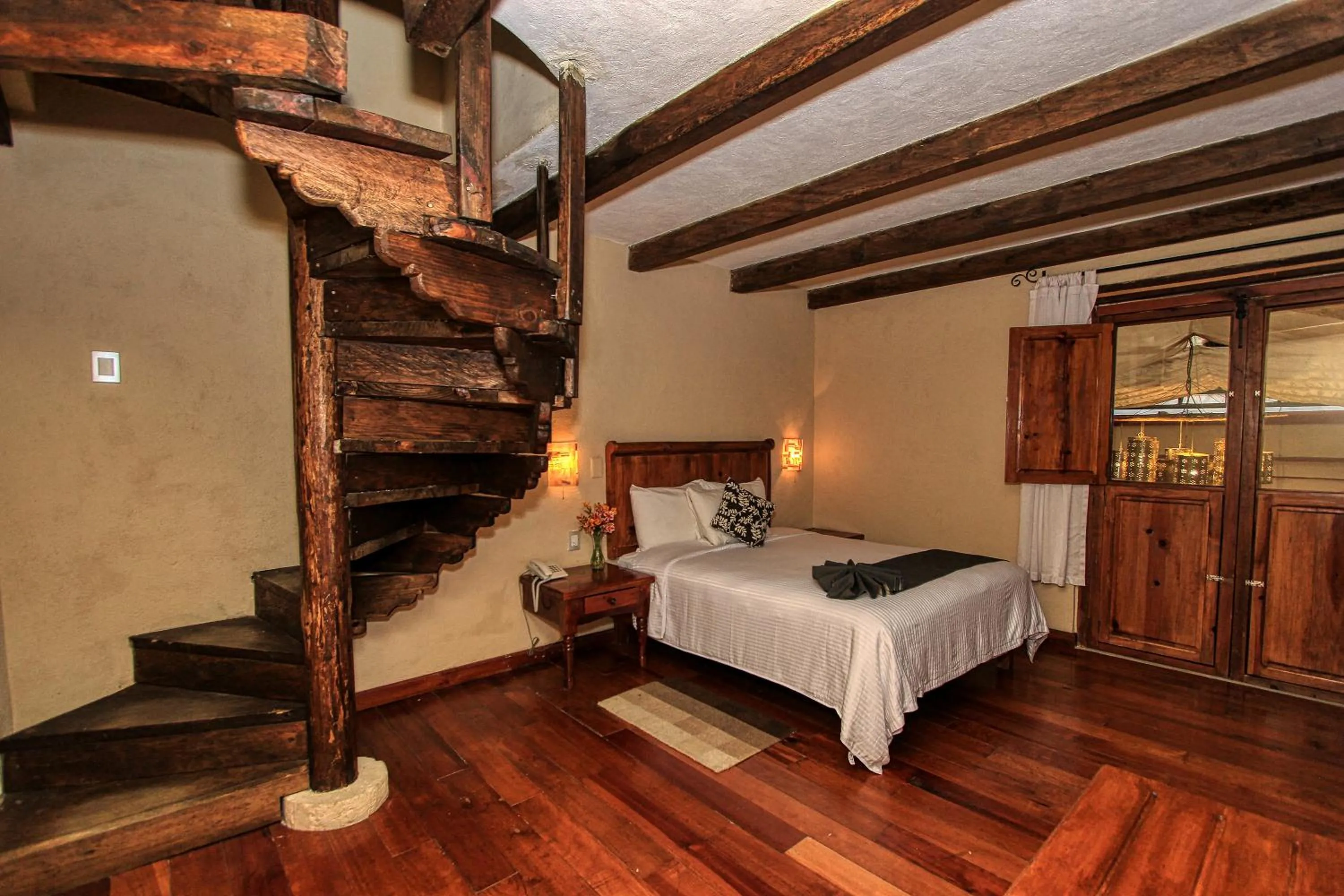 Photo of the whole room, Bed in Hotel San Marcos