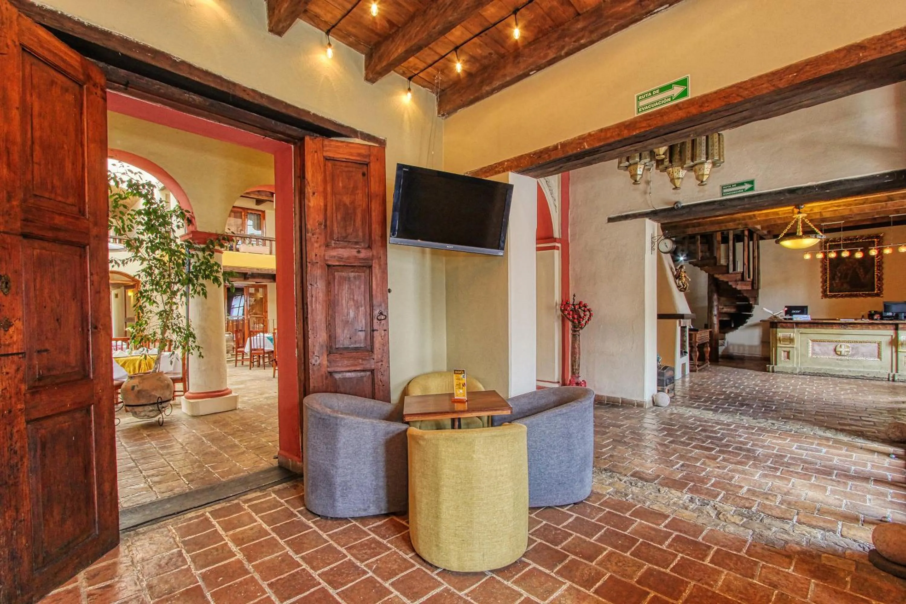 Living room in Hotel San Marcos