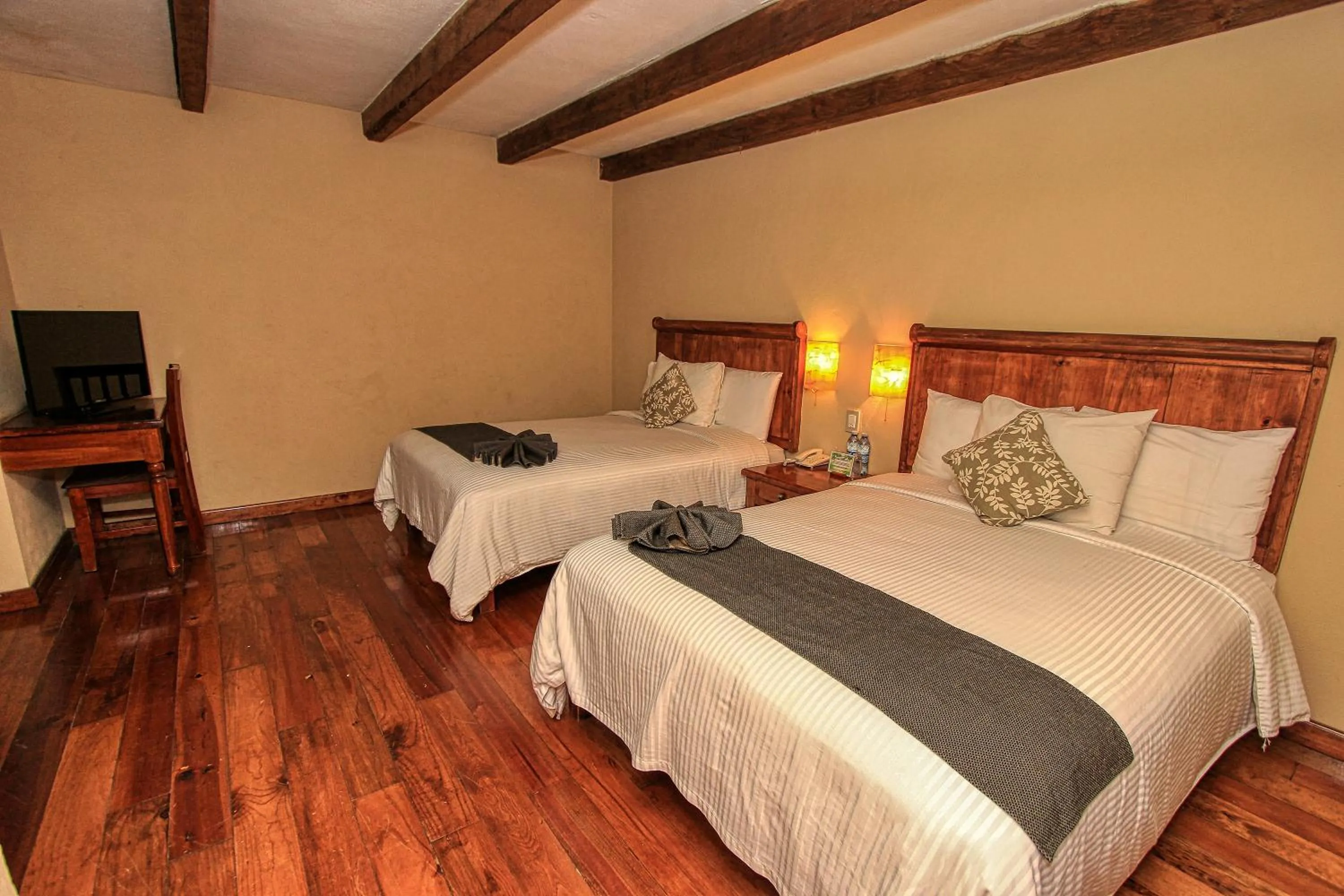 Bed in Hotel San Marcos