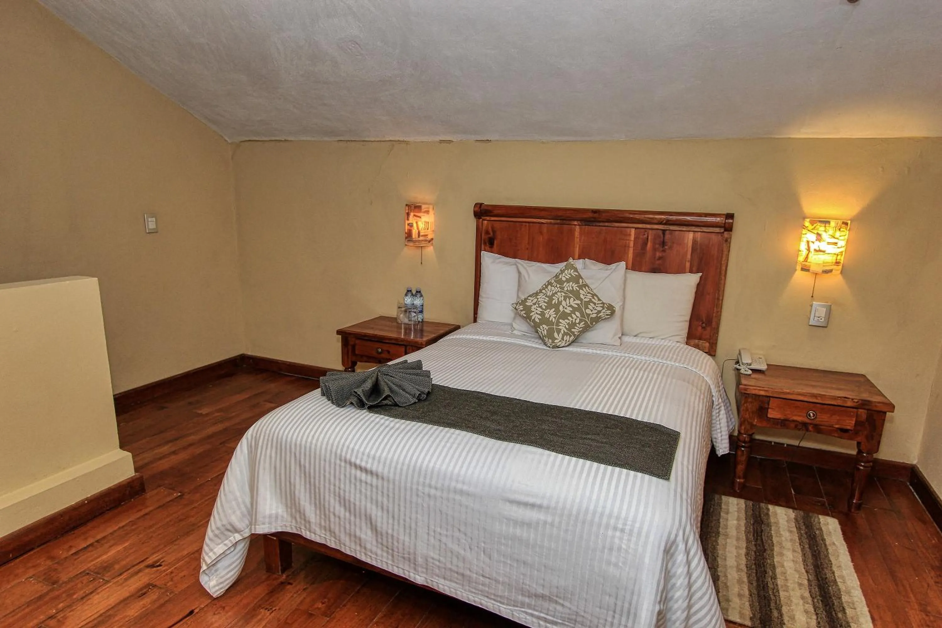 Bed in Hotel San Marcos