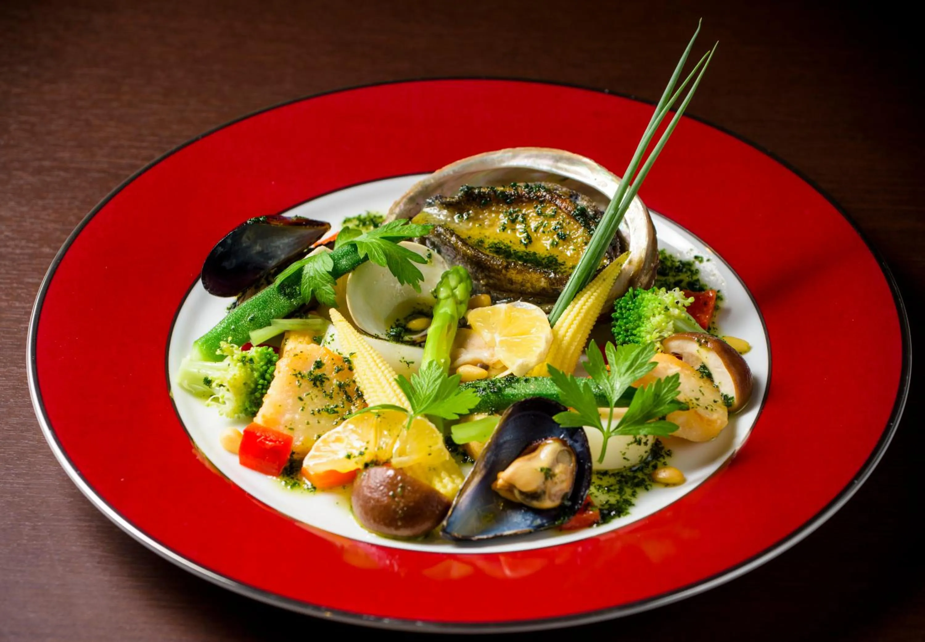 Food close-up in Magachabaru Okinawa