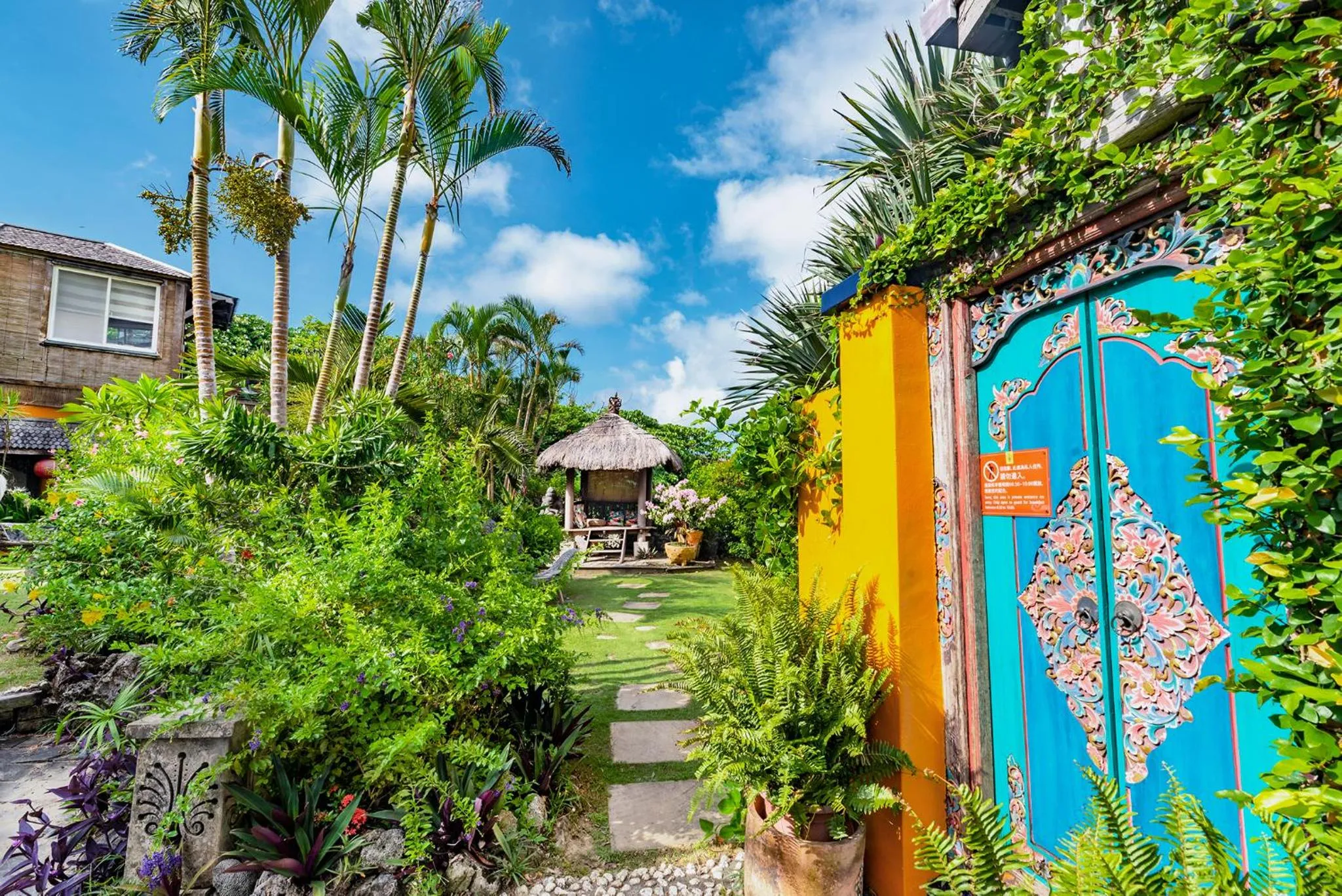 Property building in Red Garden Resort