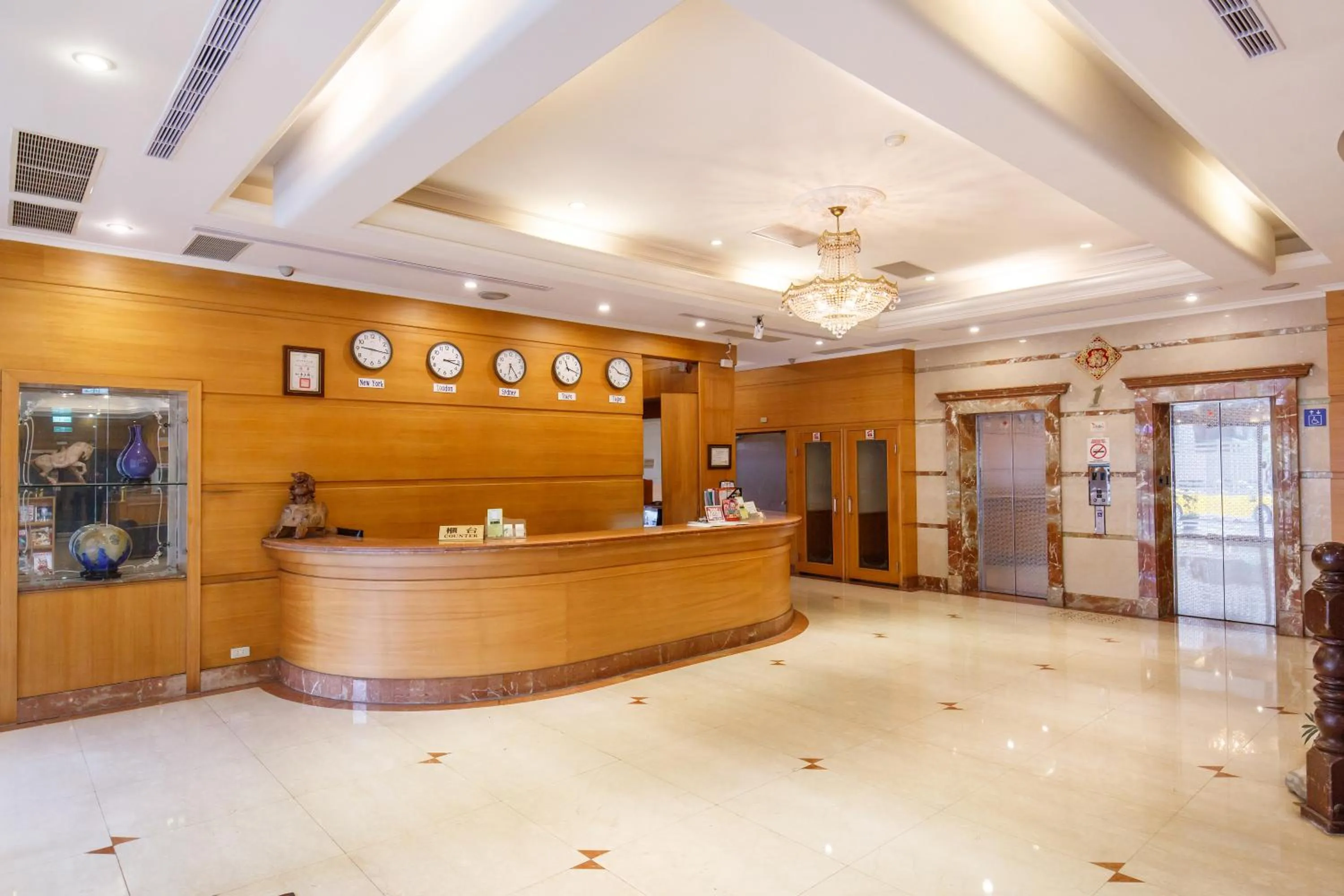 Lobby or reception in Champion Hotel