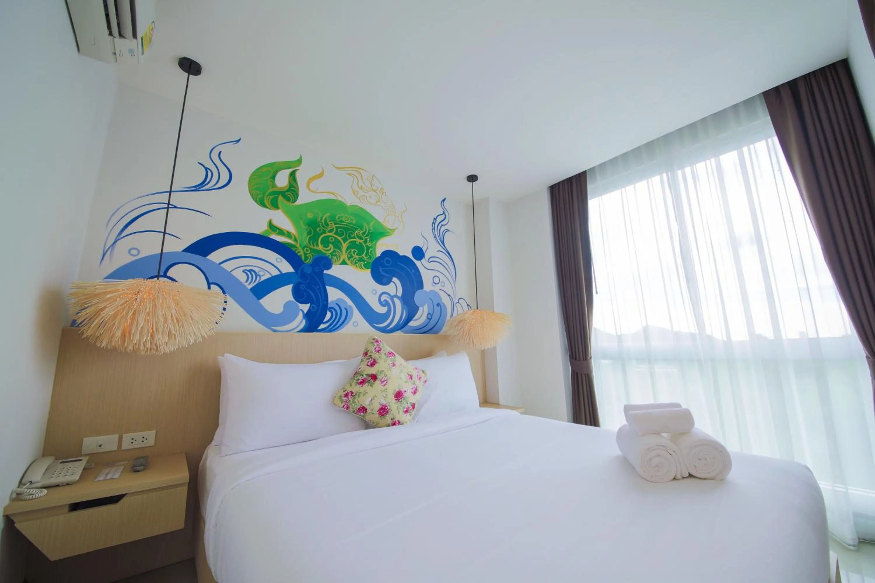 Photo of the whole room, Bed in The Sila Hotel