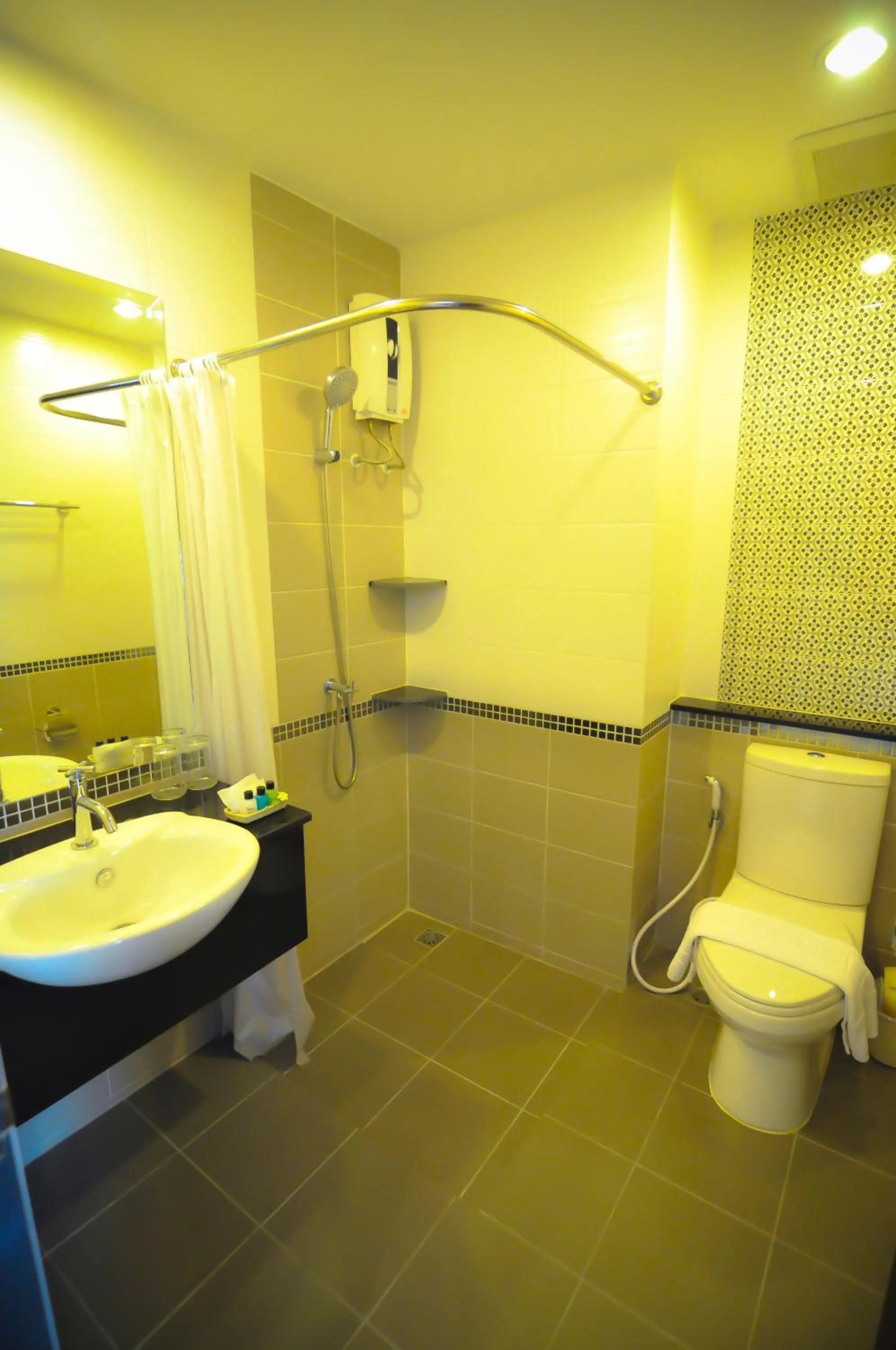 Bathroom in The Sila Hotel