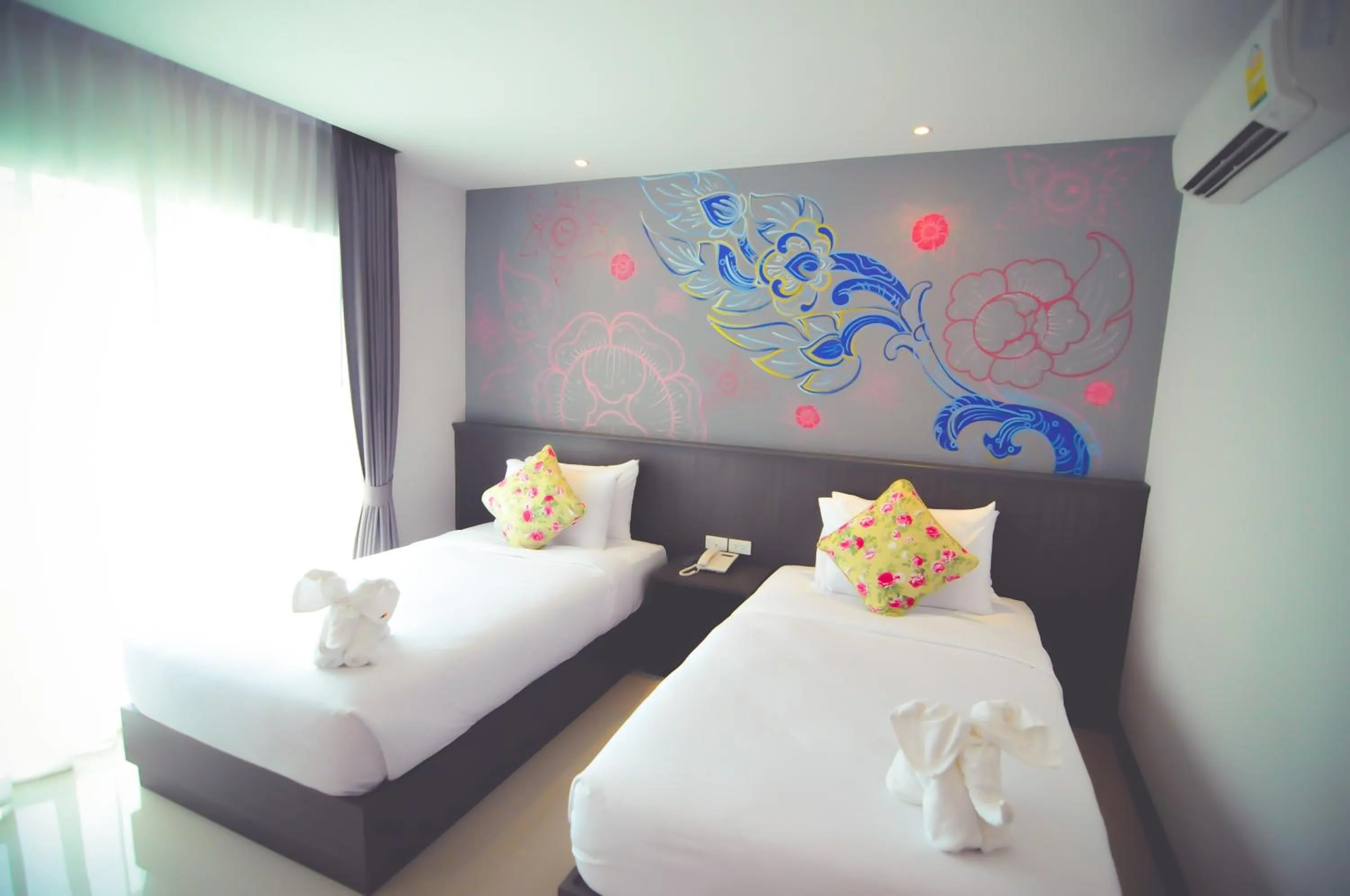 Photo of the whole room, Bed in The Sila Hotel