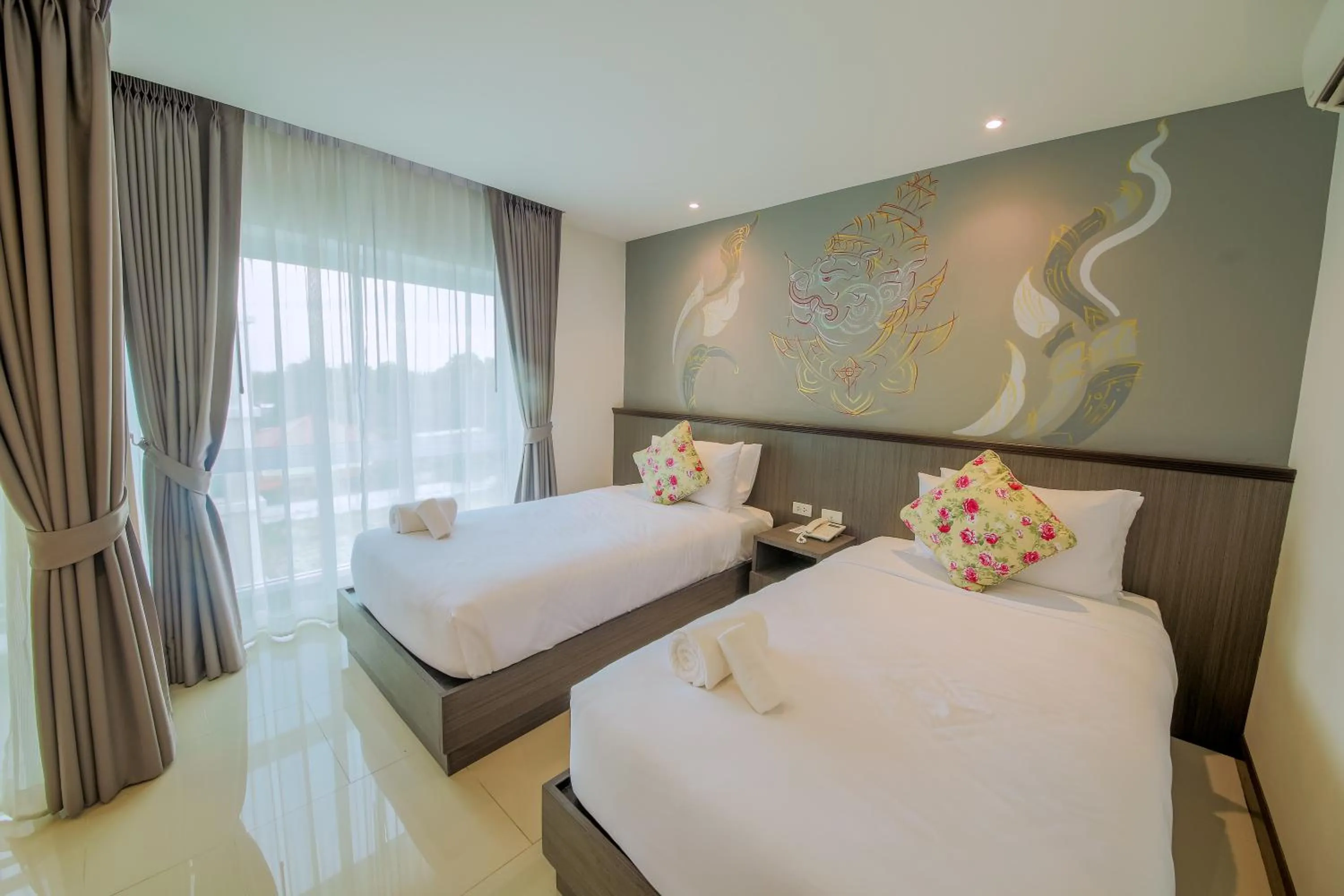 Photo of the whole room, Bed in The Sila Hotel