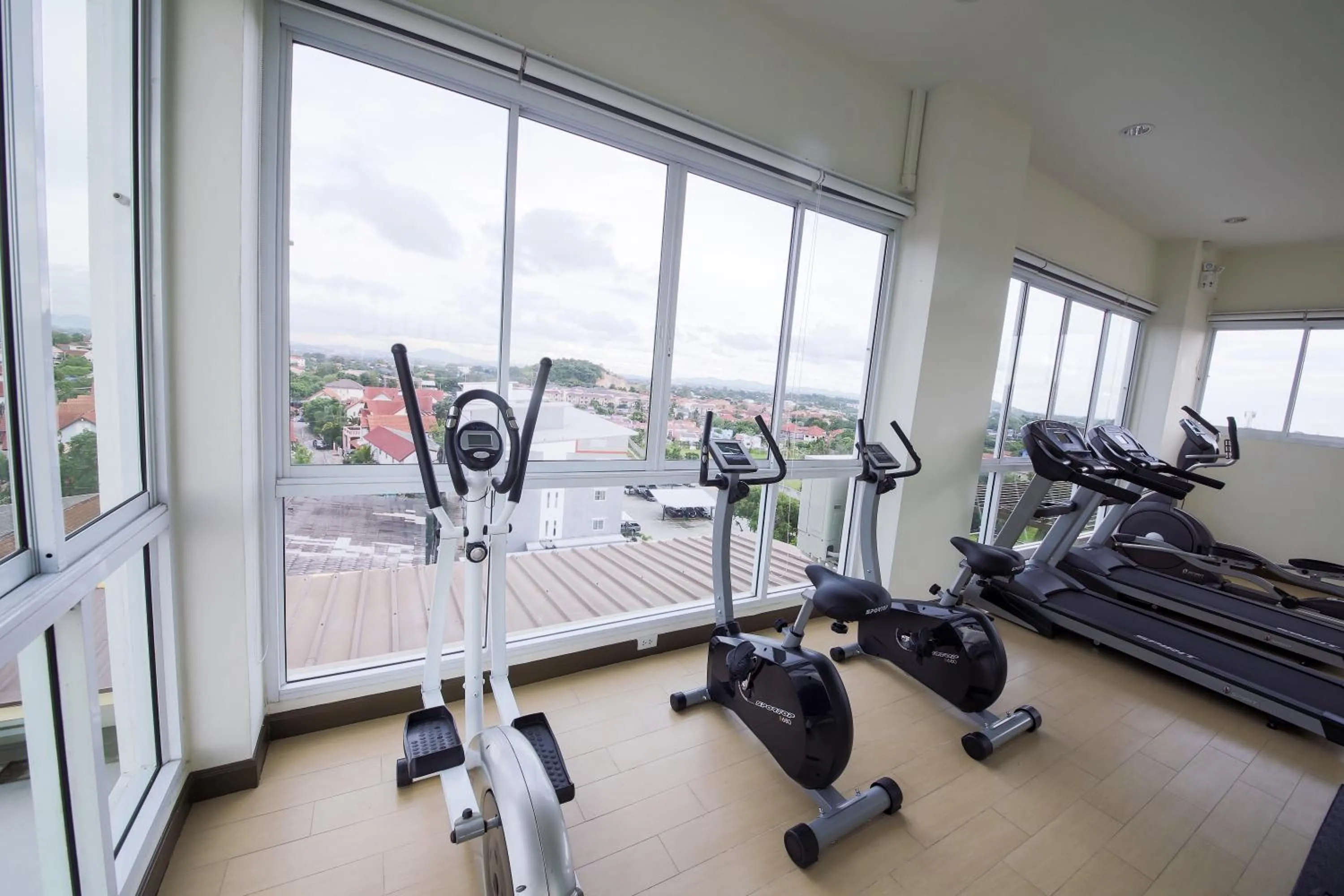 Fitness centre/facilities in The Sila Hotel