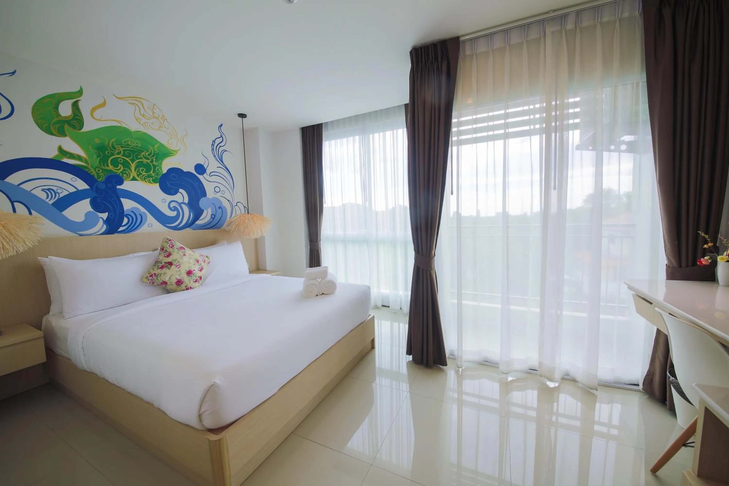 Photo of the whole room, Bed in The Sila Hotel