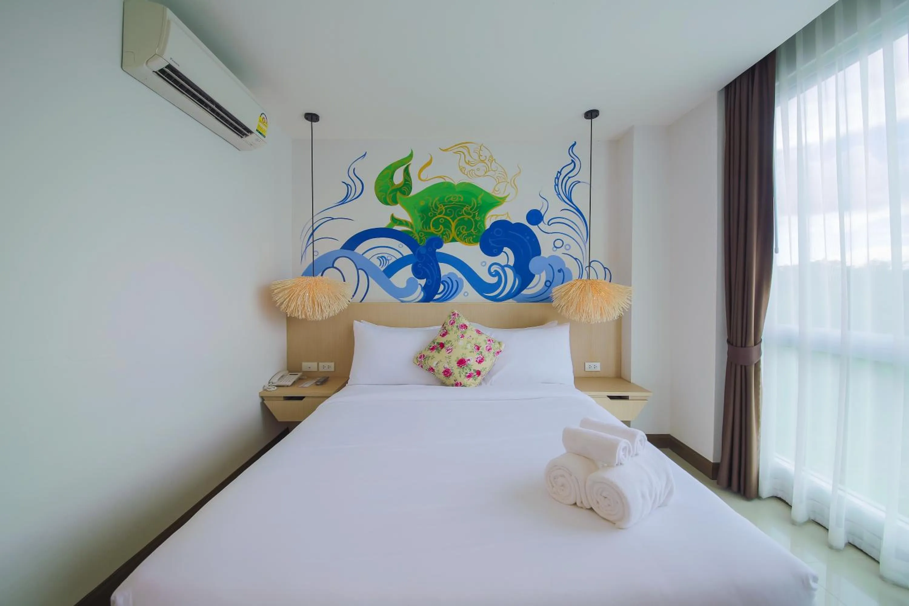 Photo of the whole room, Bed in The Sila Hotel