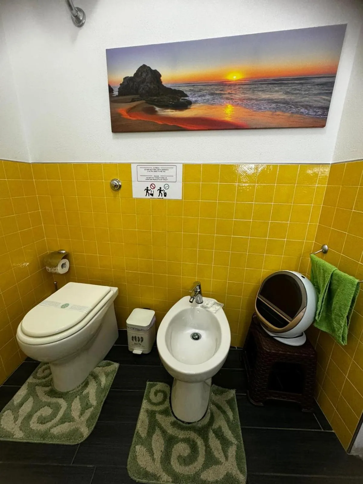 Toilet in Affittacamere Sa Pardula