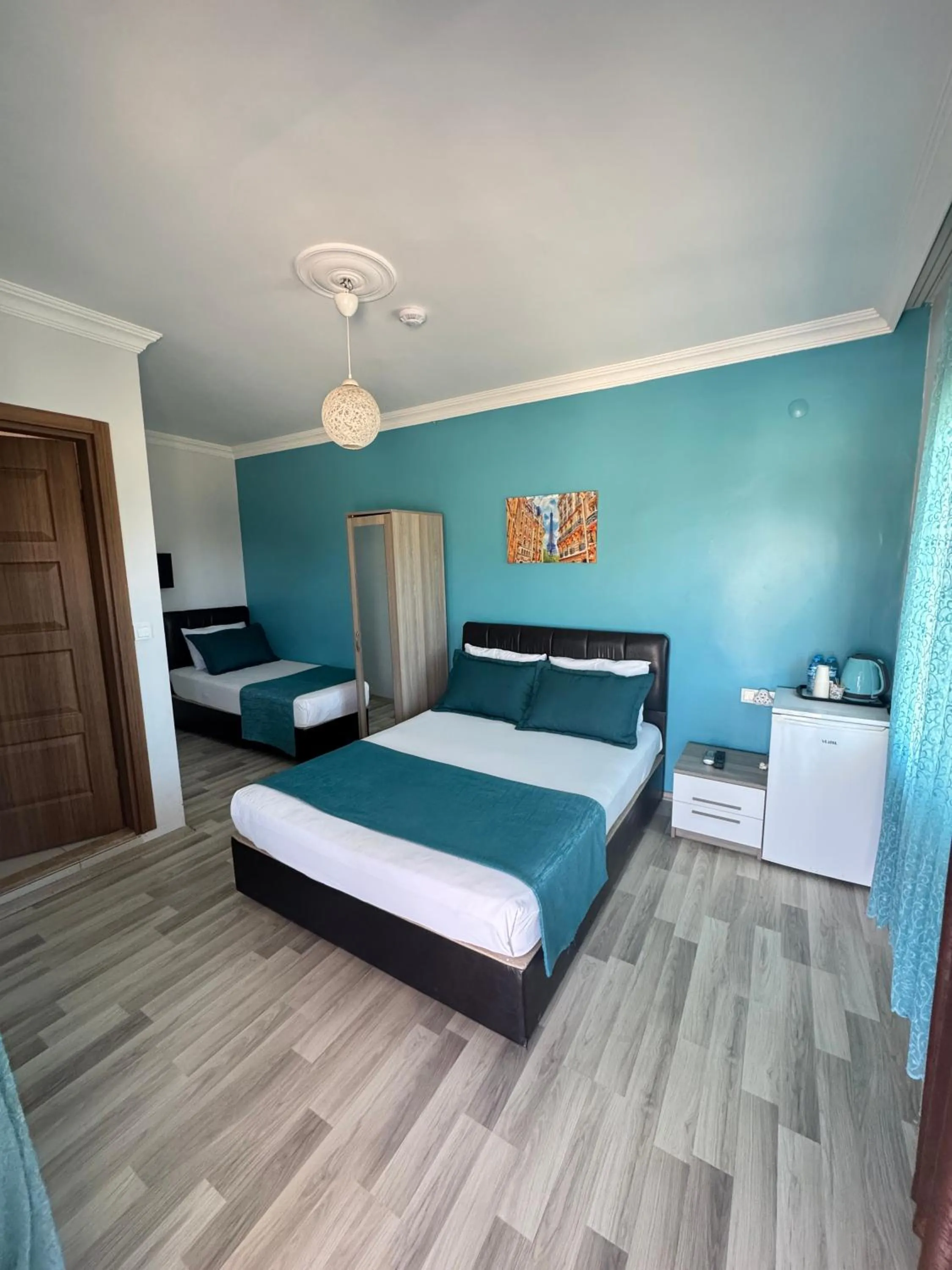 Bed in Geyikli Berfin Otel