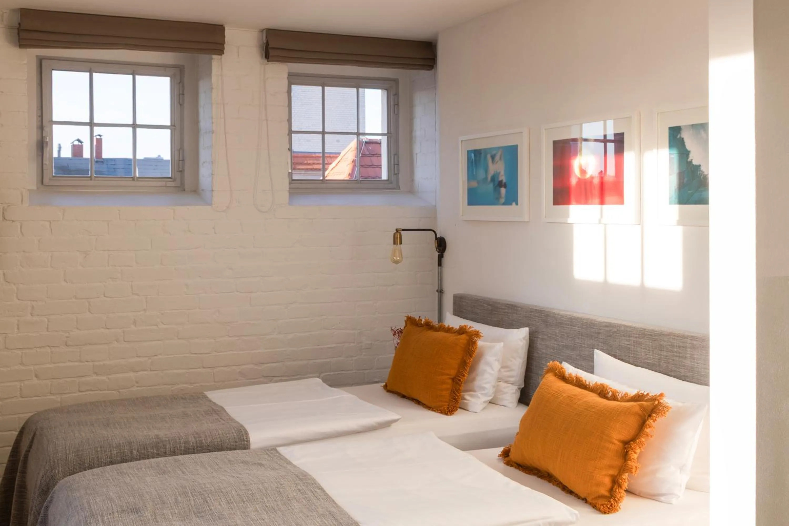 Bed in Hotel Oderberger