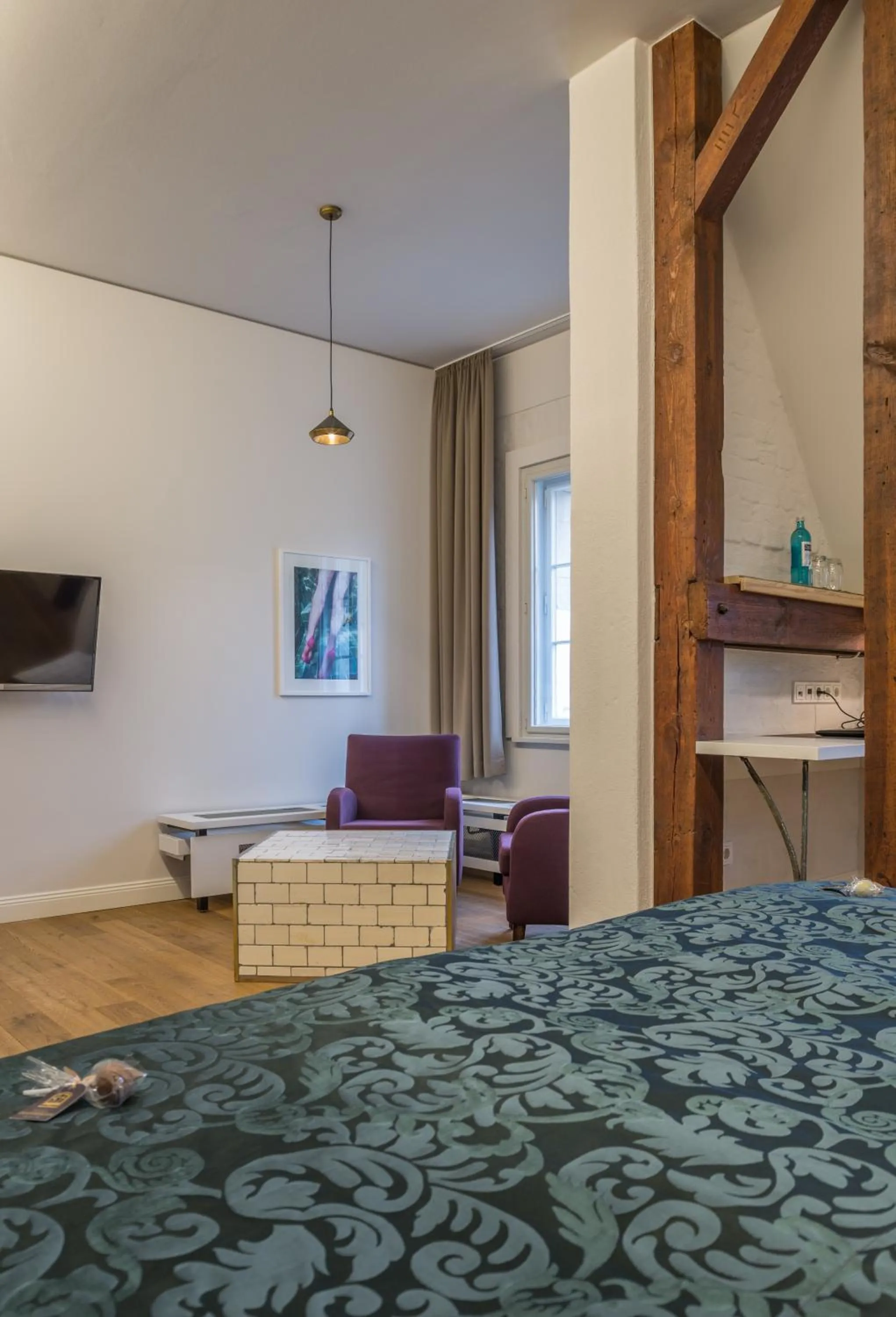 Seating area in Hotel Oderberger