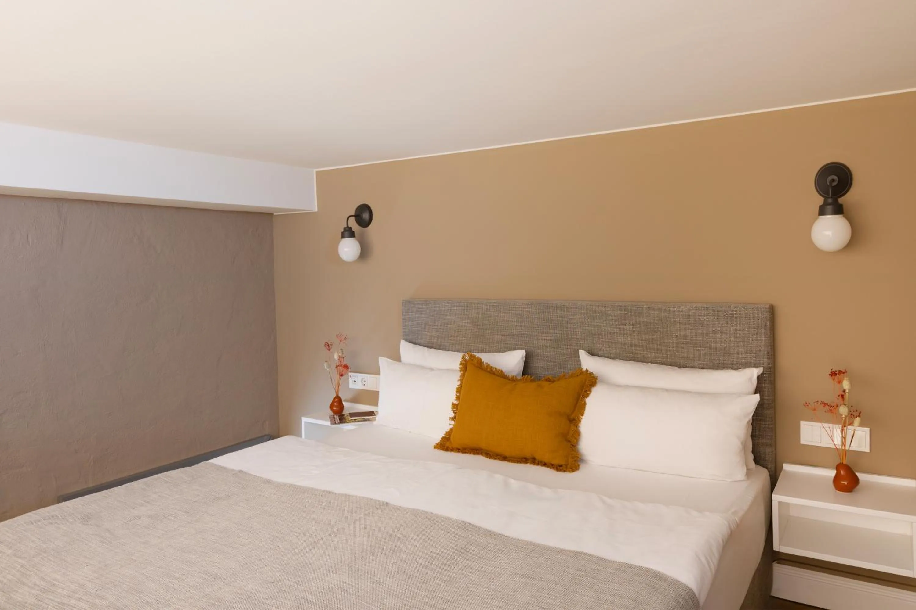 Bed in Hotel Oderberger