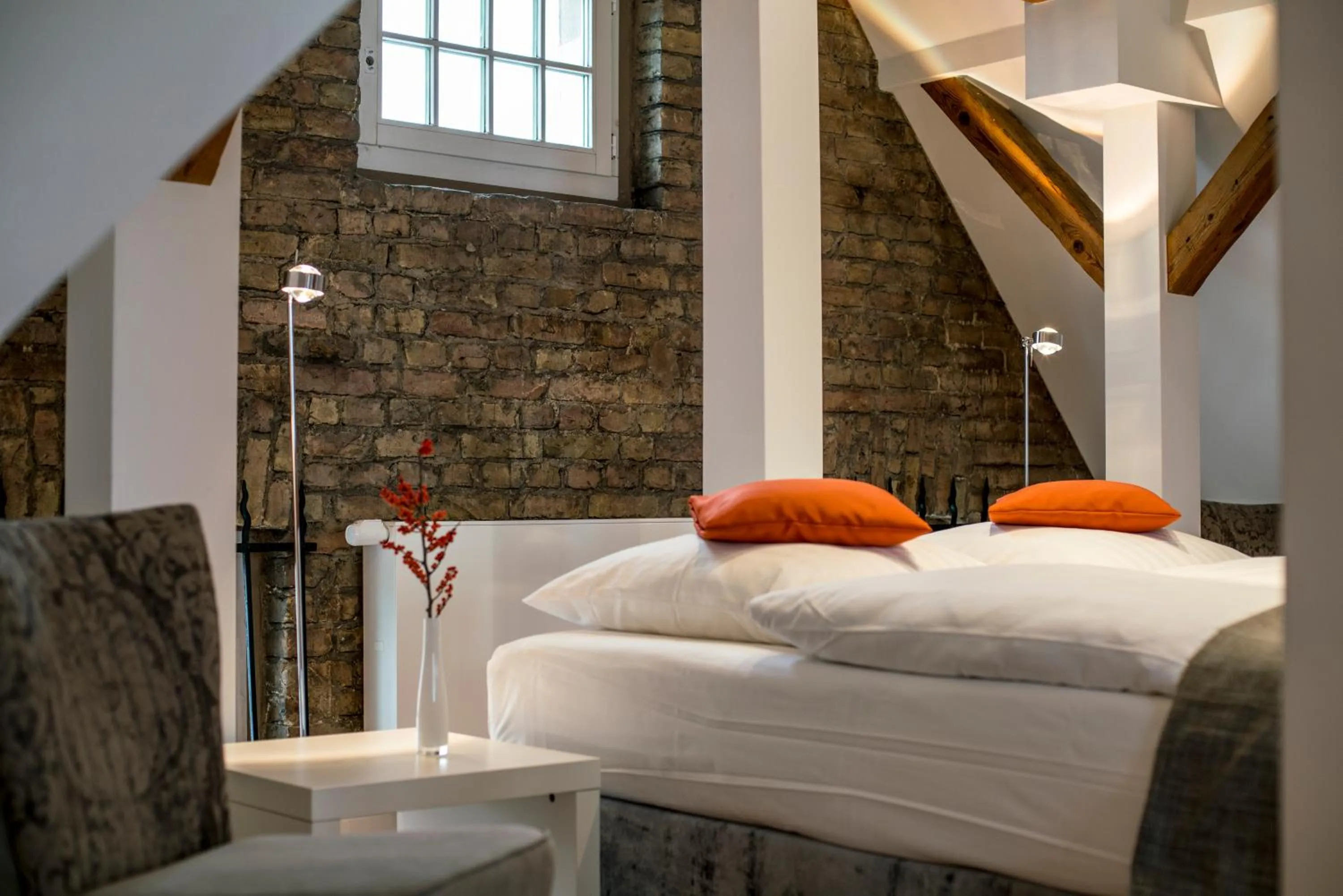 Bed in Hotel Oderberger