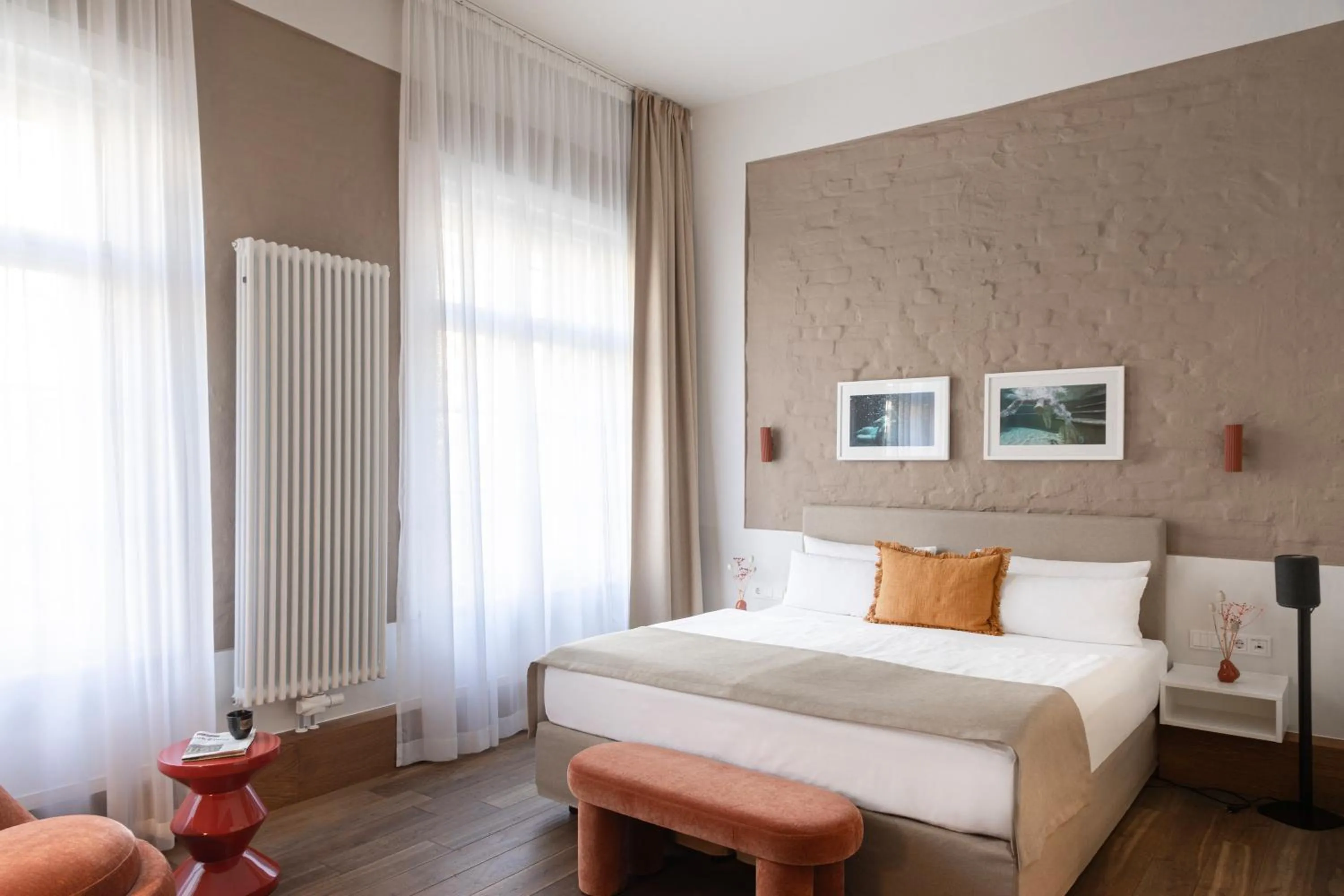 Bedroom, Bed in Hotel Oderberger