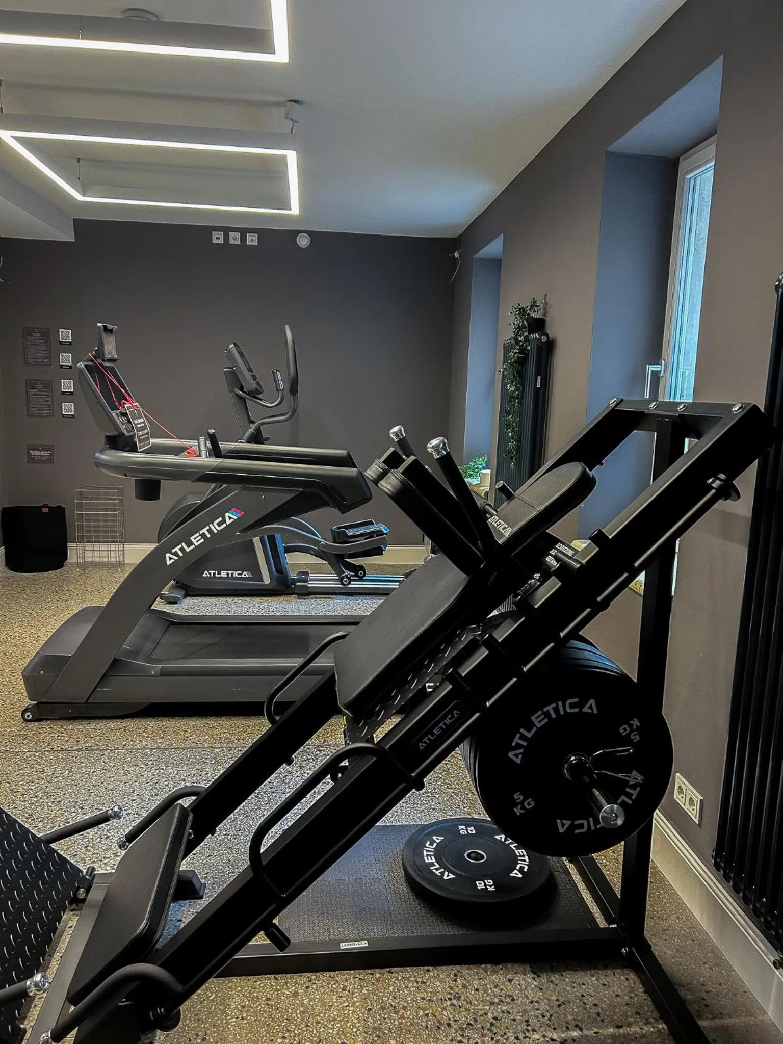 Fitness centre/facilities in Hotel Oderberger