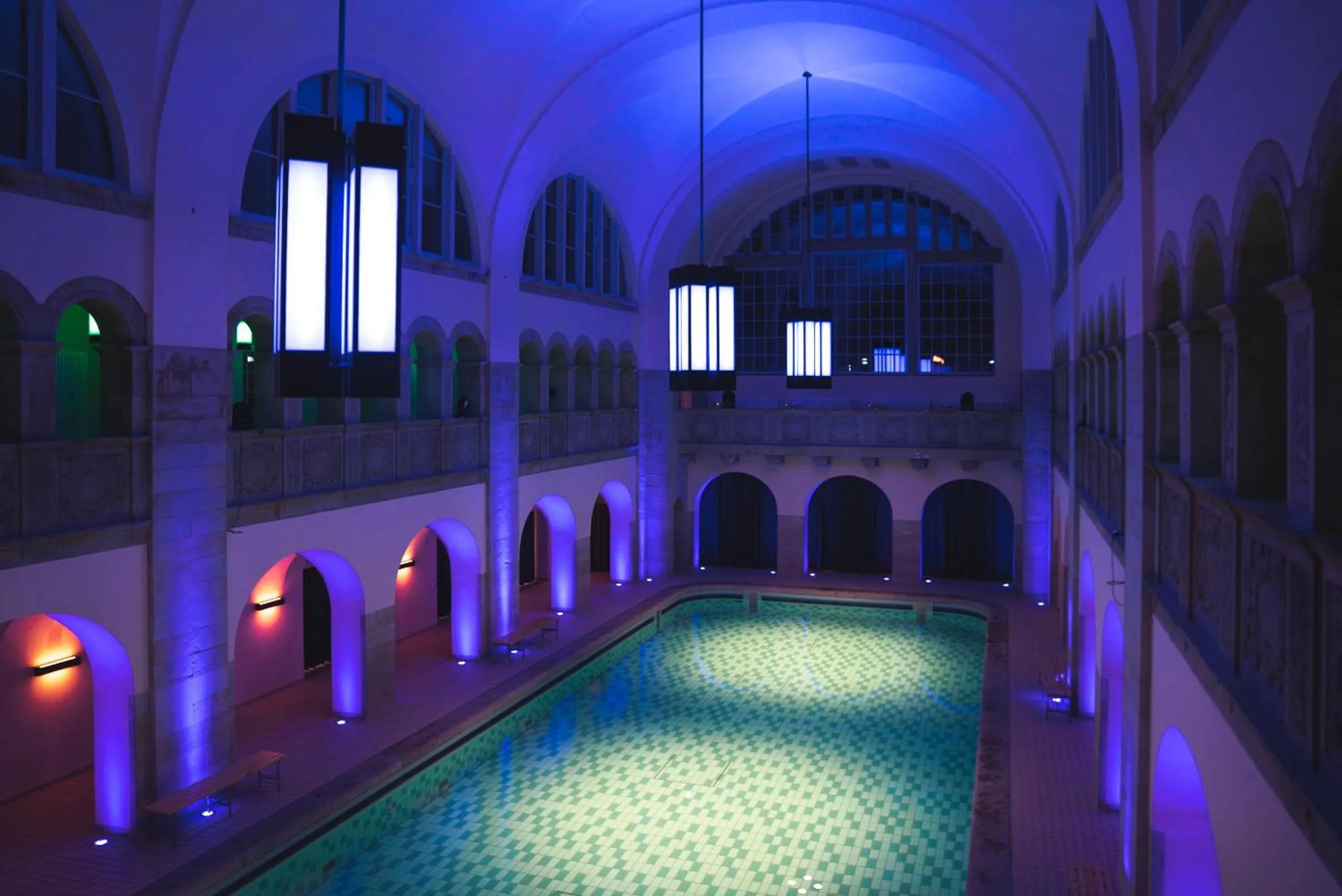 Swimming pool in Hotel Oderberger