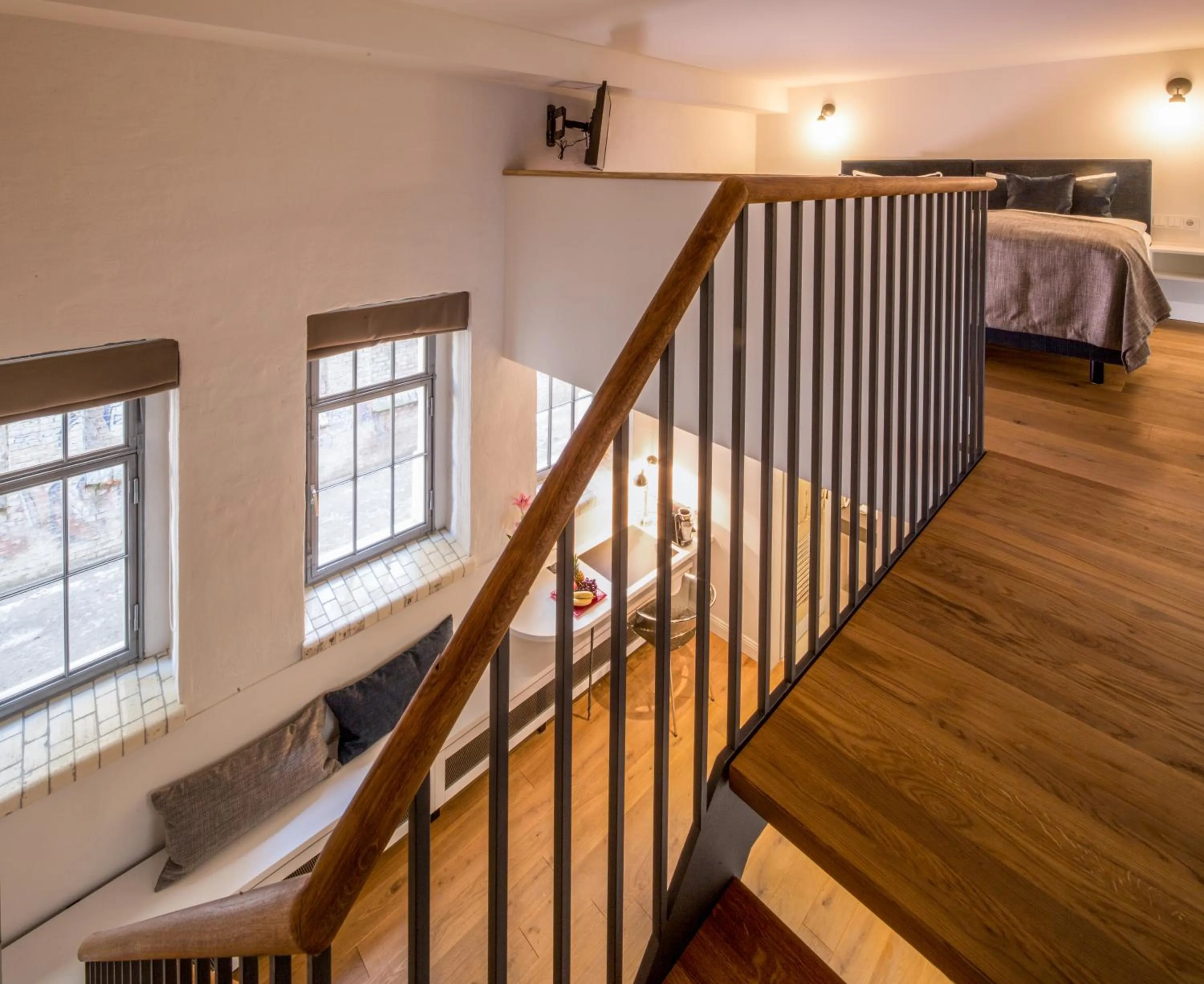 Bedroom, Bed in Hotel Oderberger