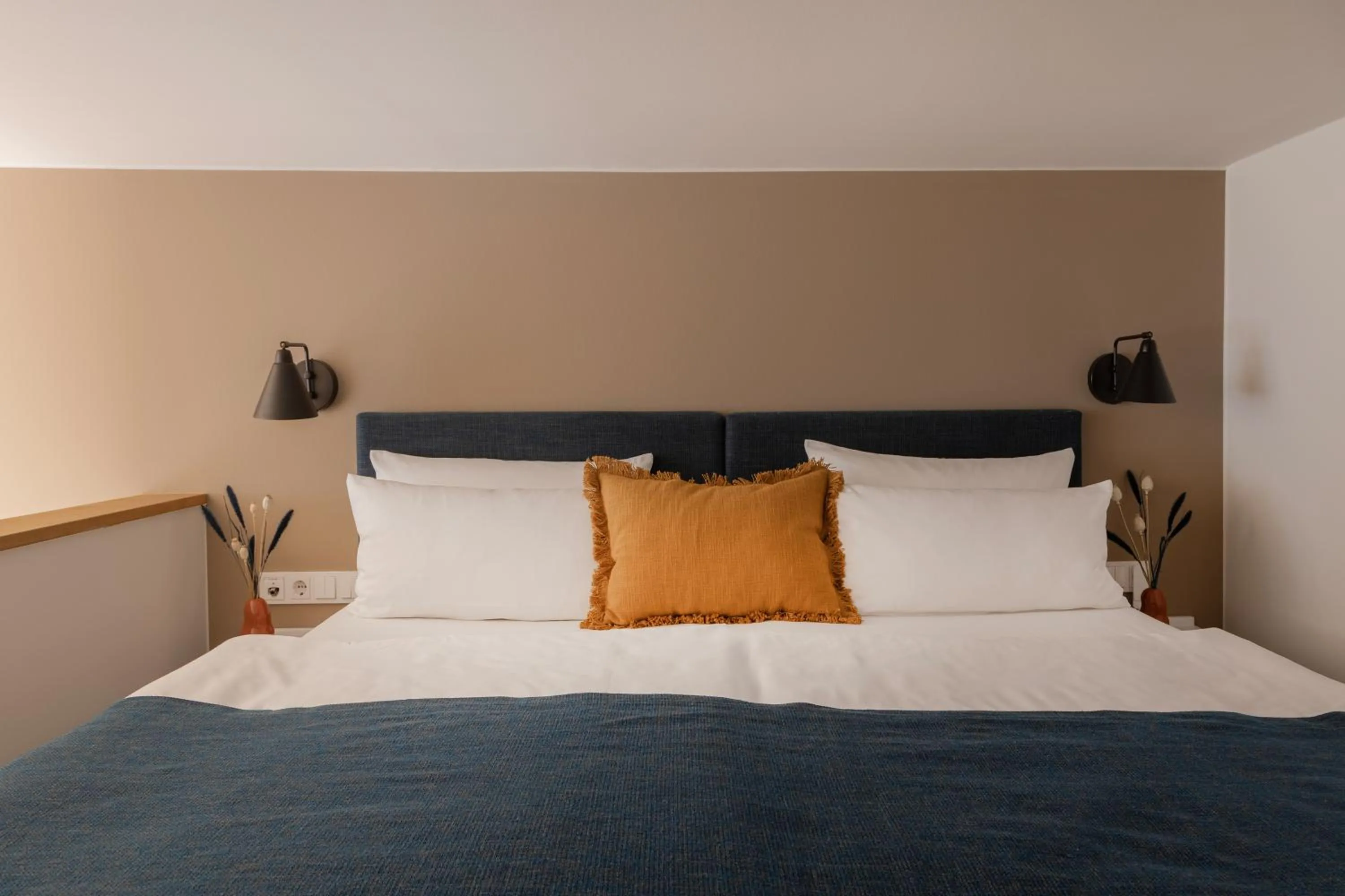 Bed in Hotel Oderberger