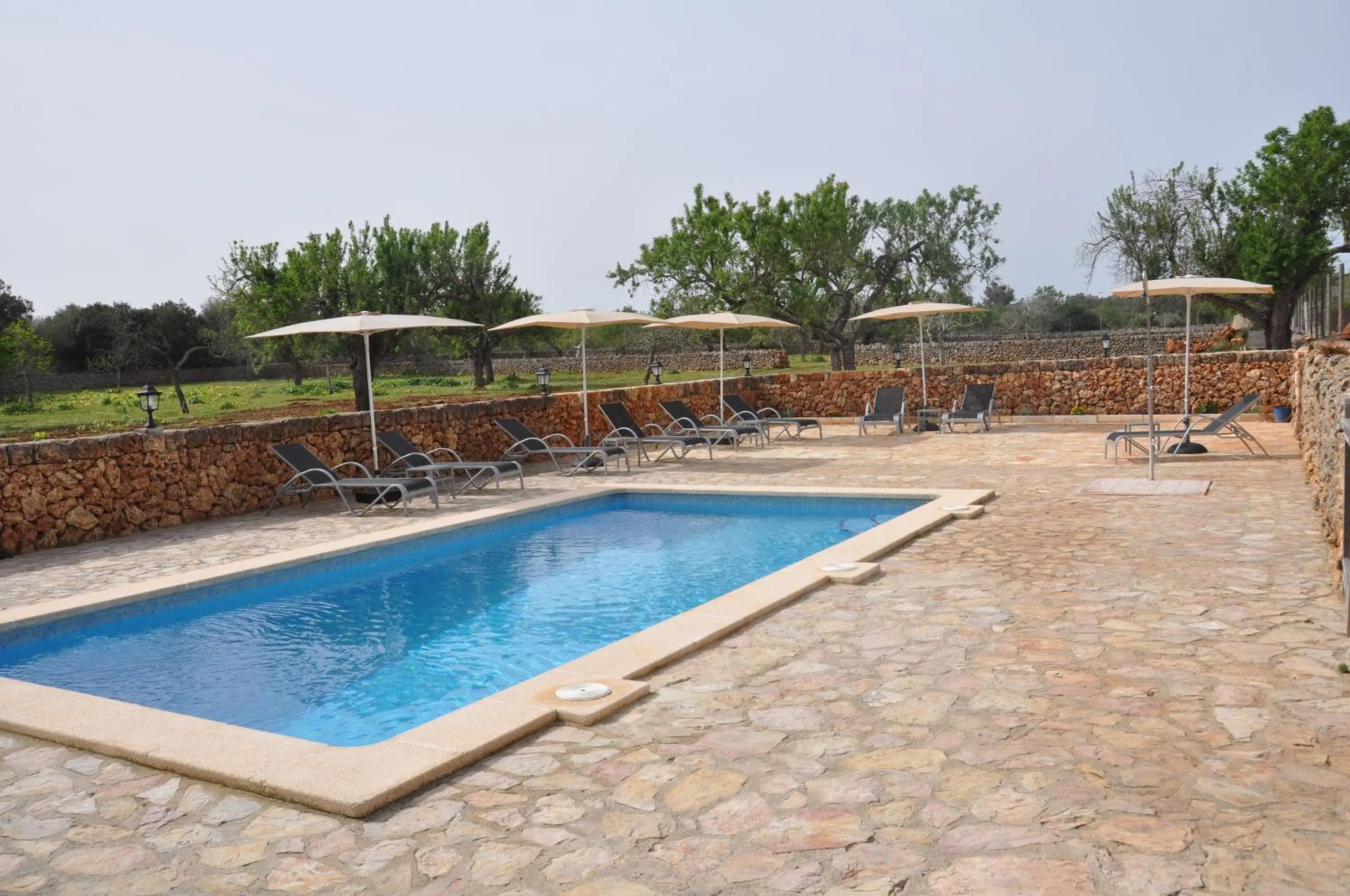 Swimming pool in Can Porretí Agroturisme