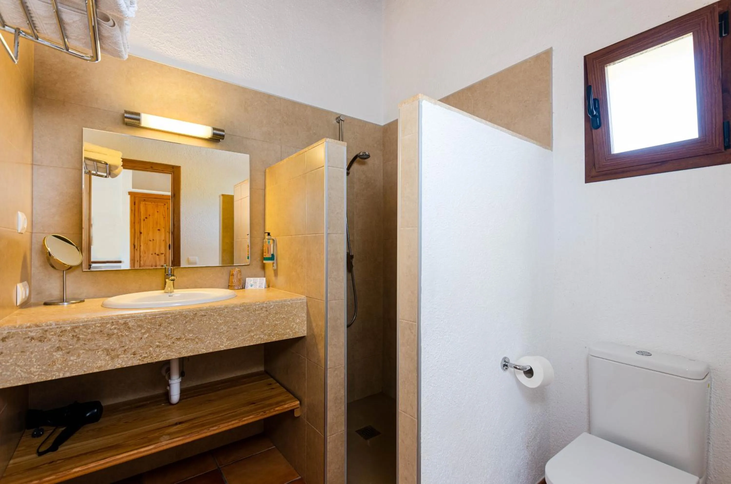 Bathroom in Can Porretí Agroturisme