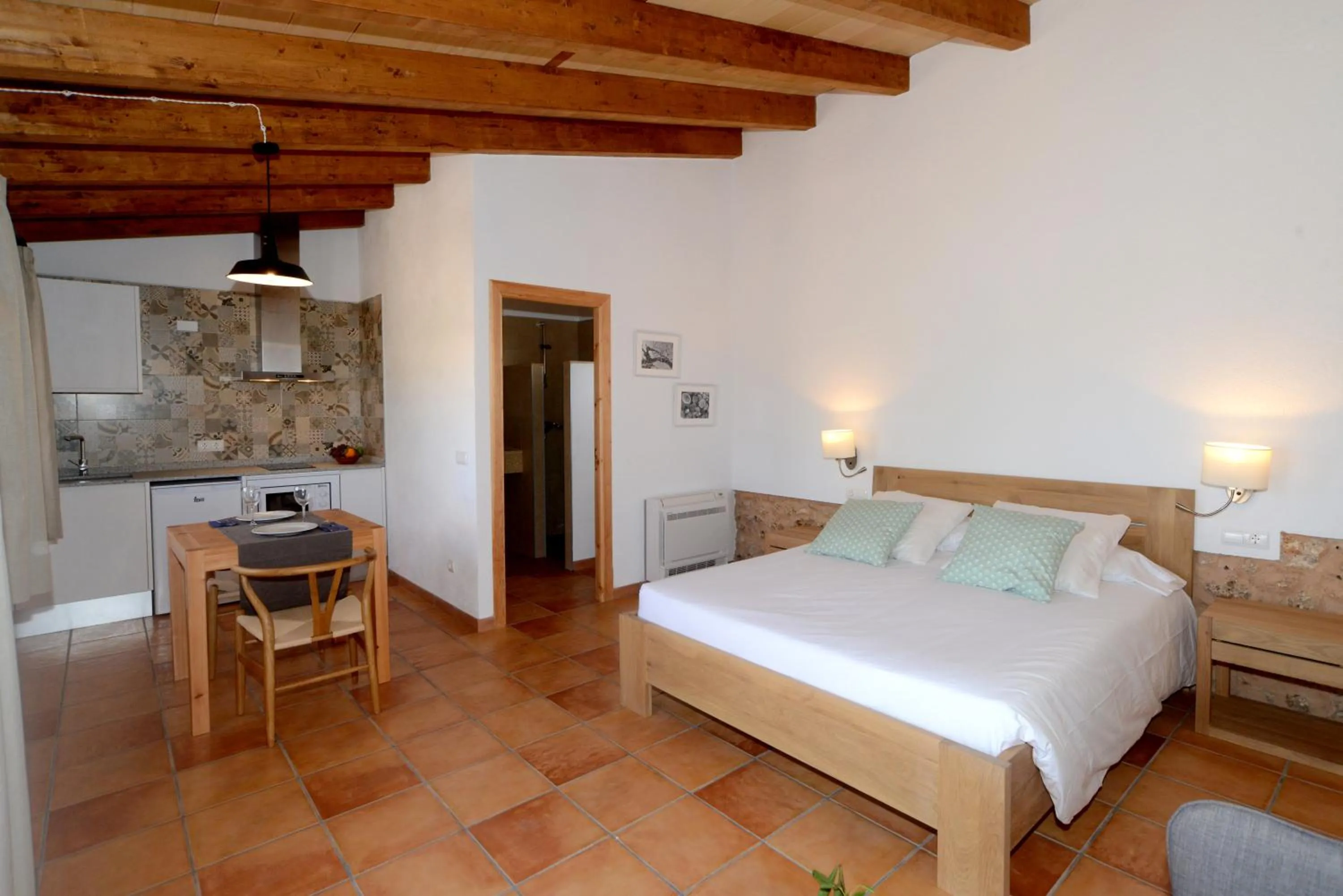 Bedroom in Can Porretí Agroturisme