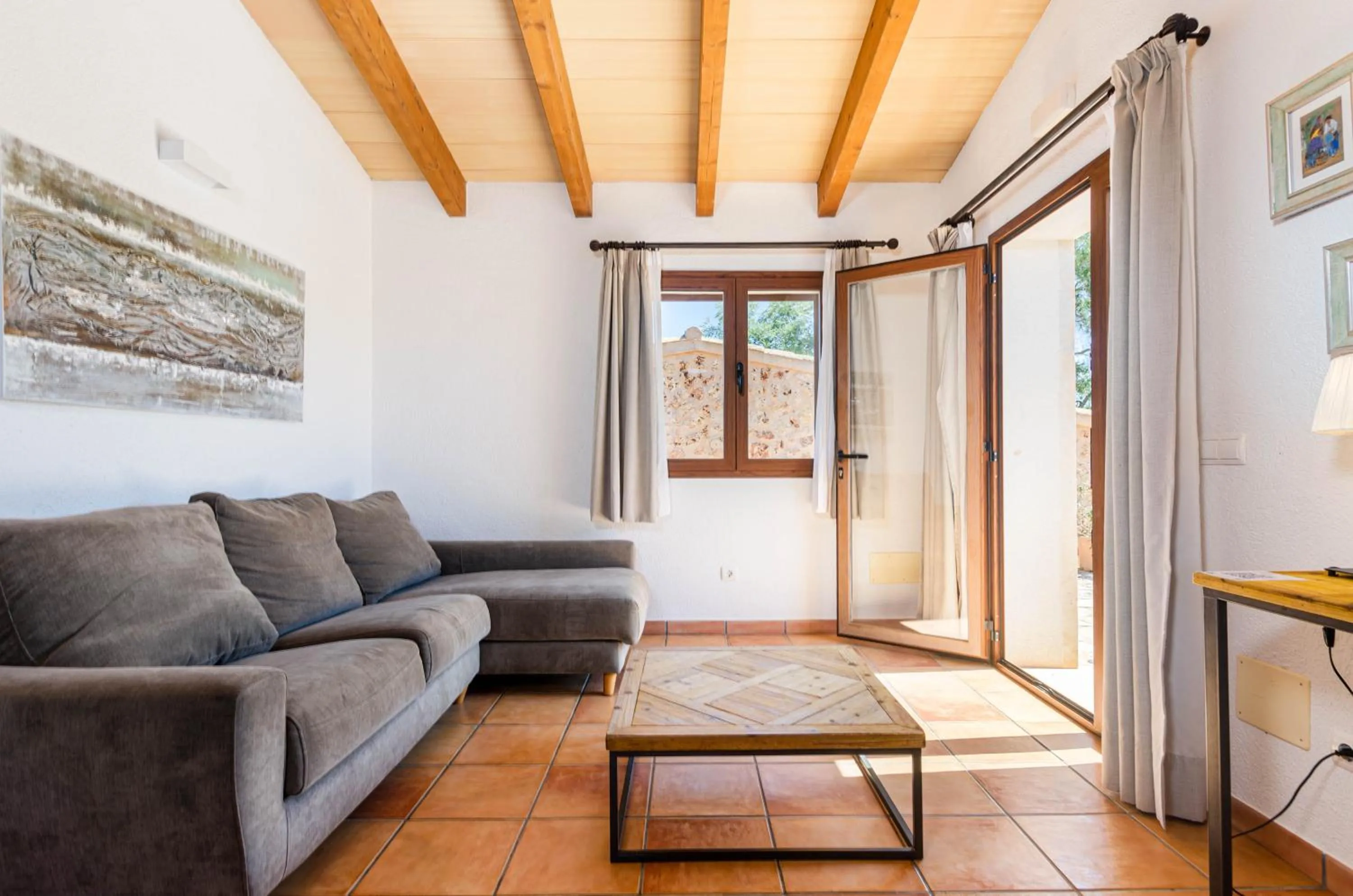 Living room in Can Porretí Agroturisme