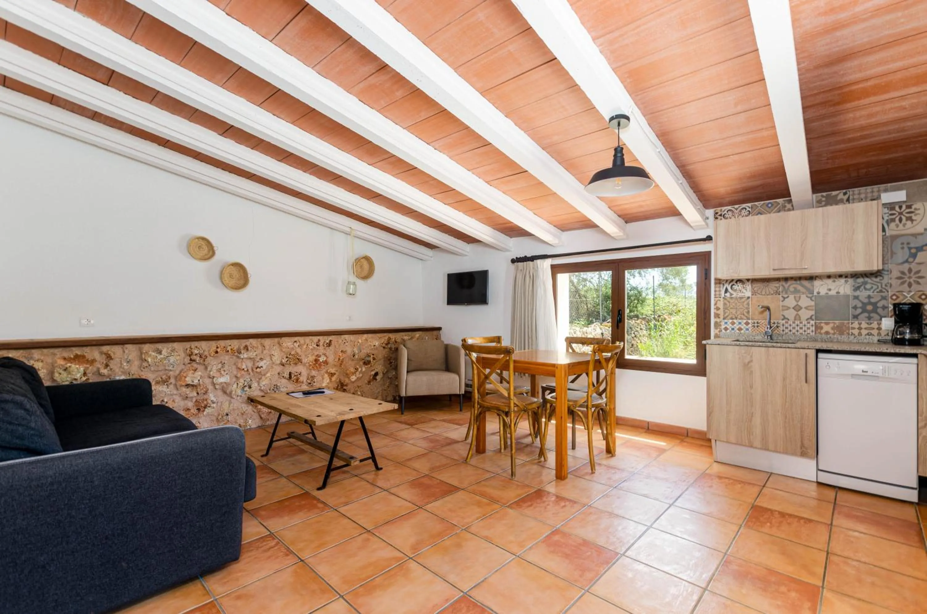 Kitchen or kitchenette in Can Porretí Agroturisme