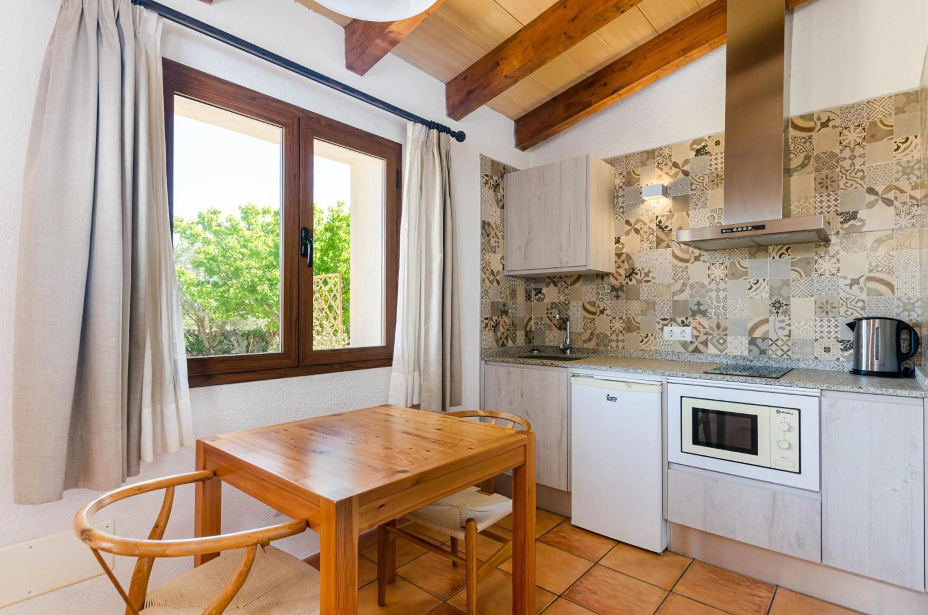 Kitchen or kitchenette in Can Porretí Agroturisme