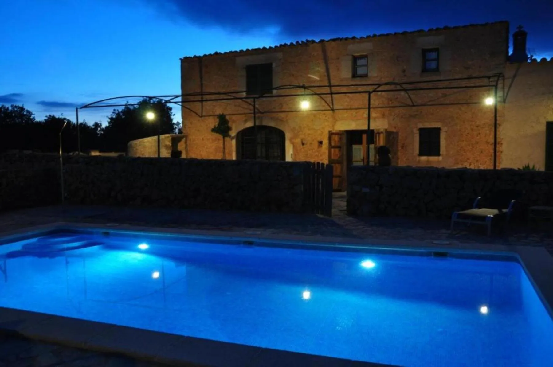 Night in Can Porretí Agroturisme