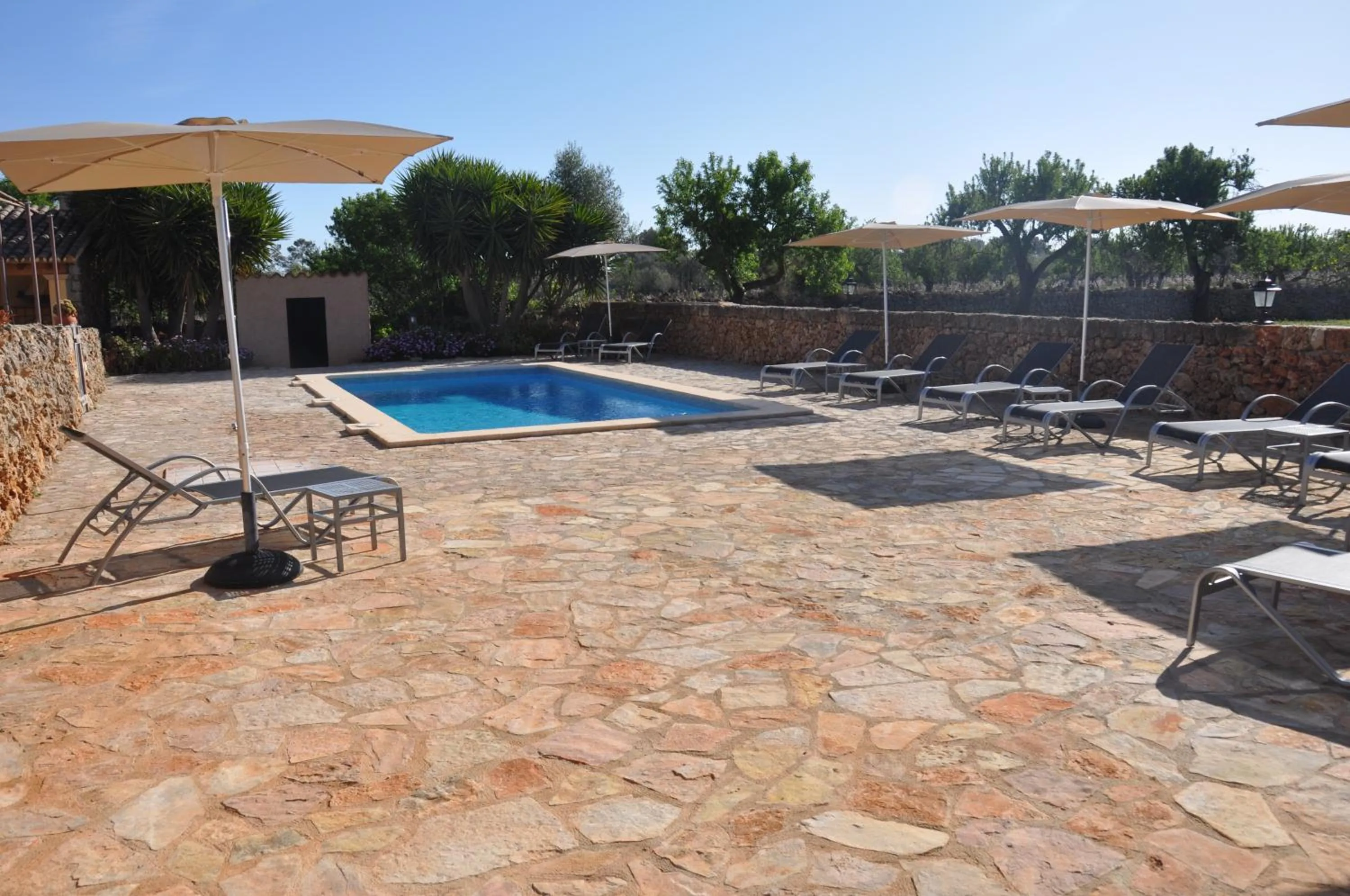 Swimming pool in Can Porretí Agroturisme