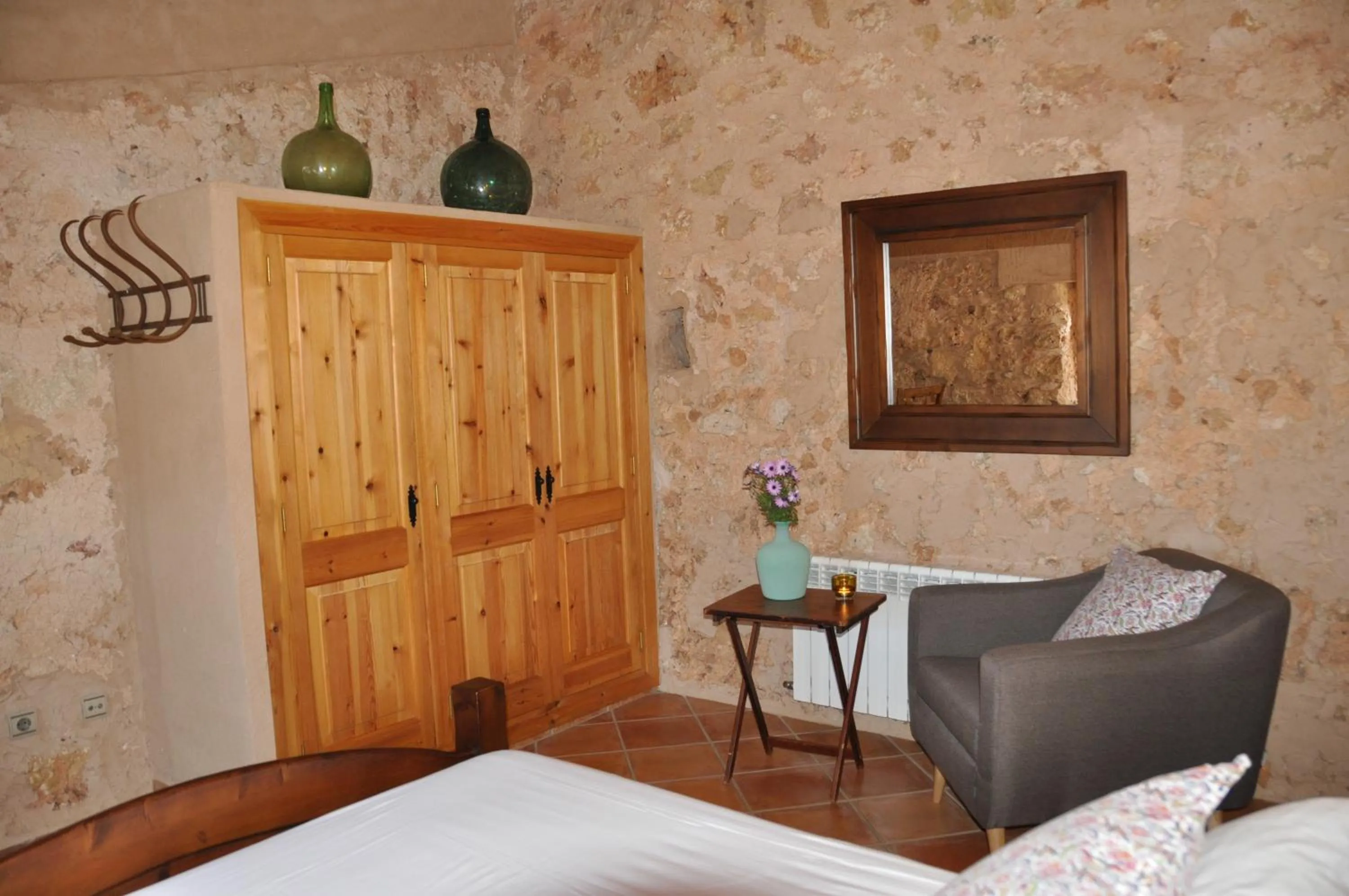 Bedroom in Can Porretí Agroturisme