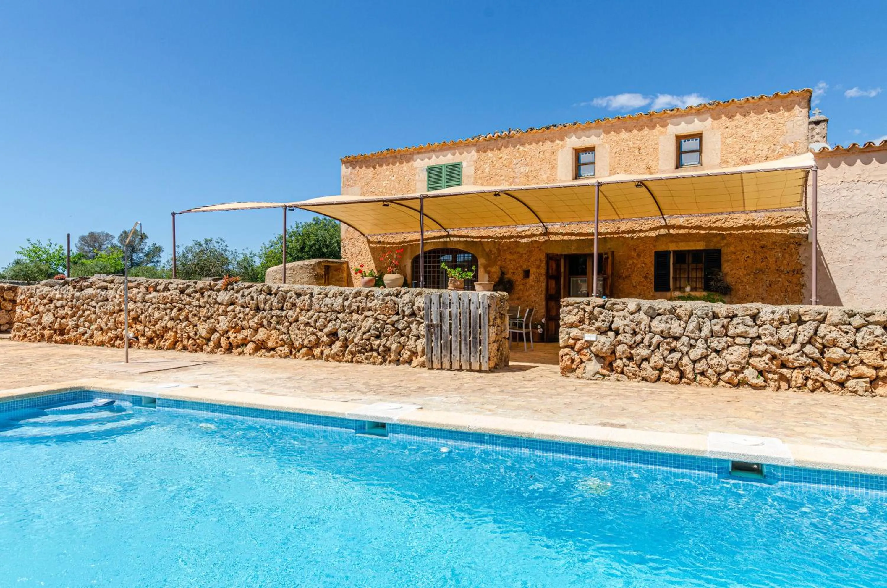 Swimming pool in Can Porretí Agroturisme